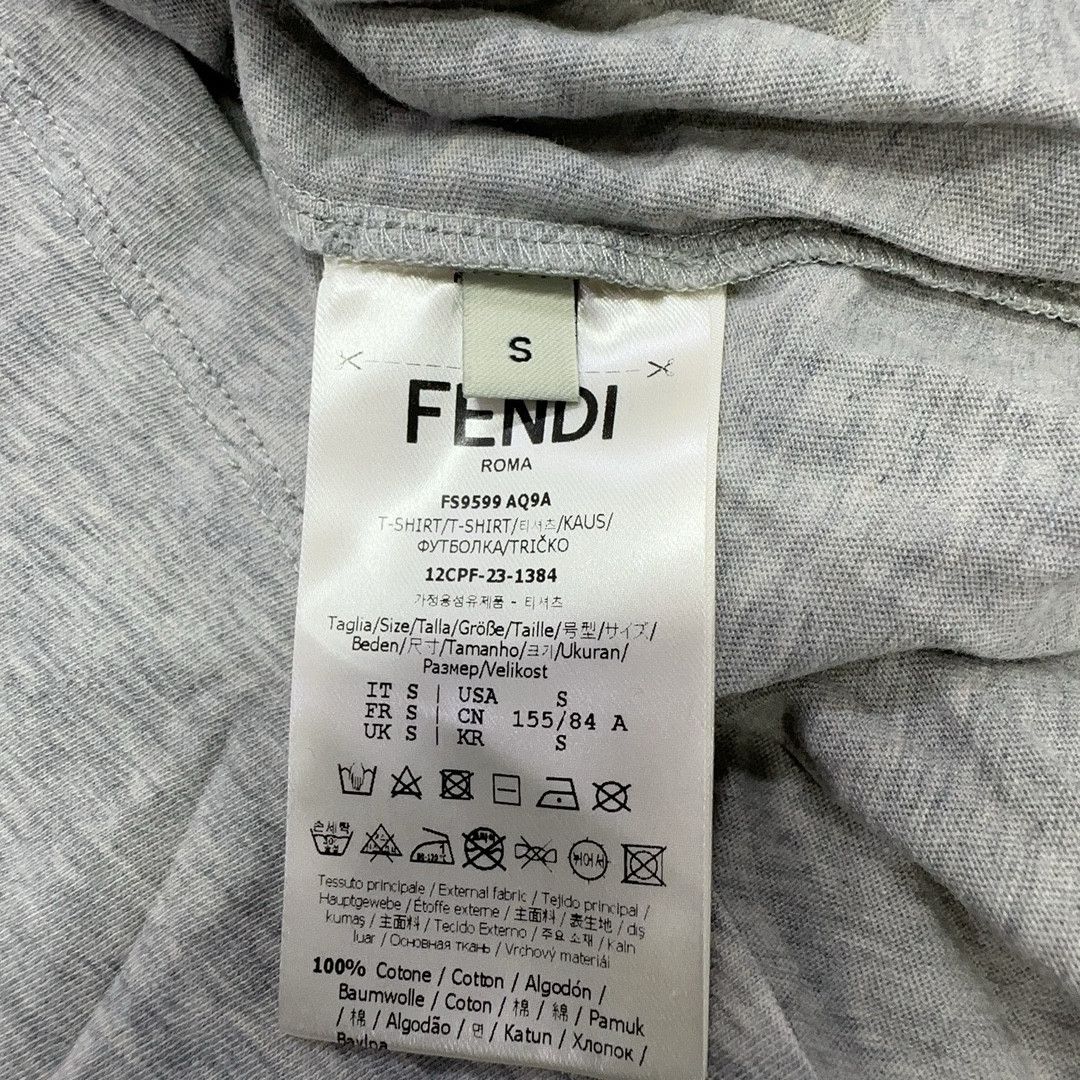 Fendi Fendi Logo T-Shirt Size S Size S / US 4 / IT 40 - 5 Thumbnail
