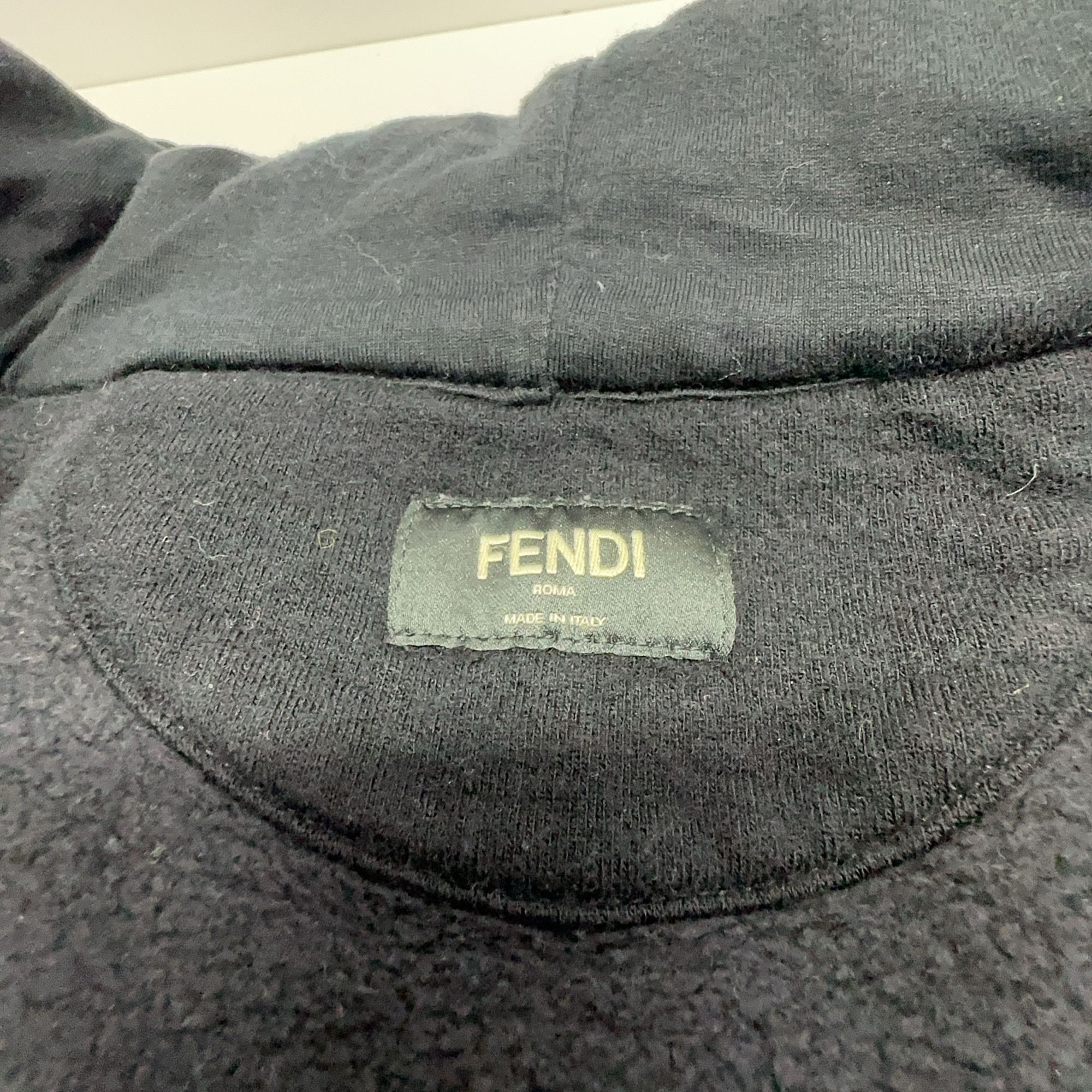 Fendi Fendi Monster Eyes Zip-Up Hoodie Size S Size US S / EU 44-46 / 1 - 3 Thumbnail