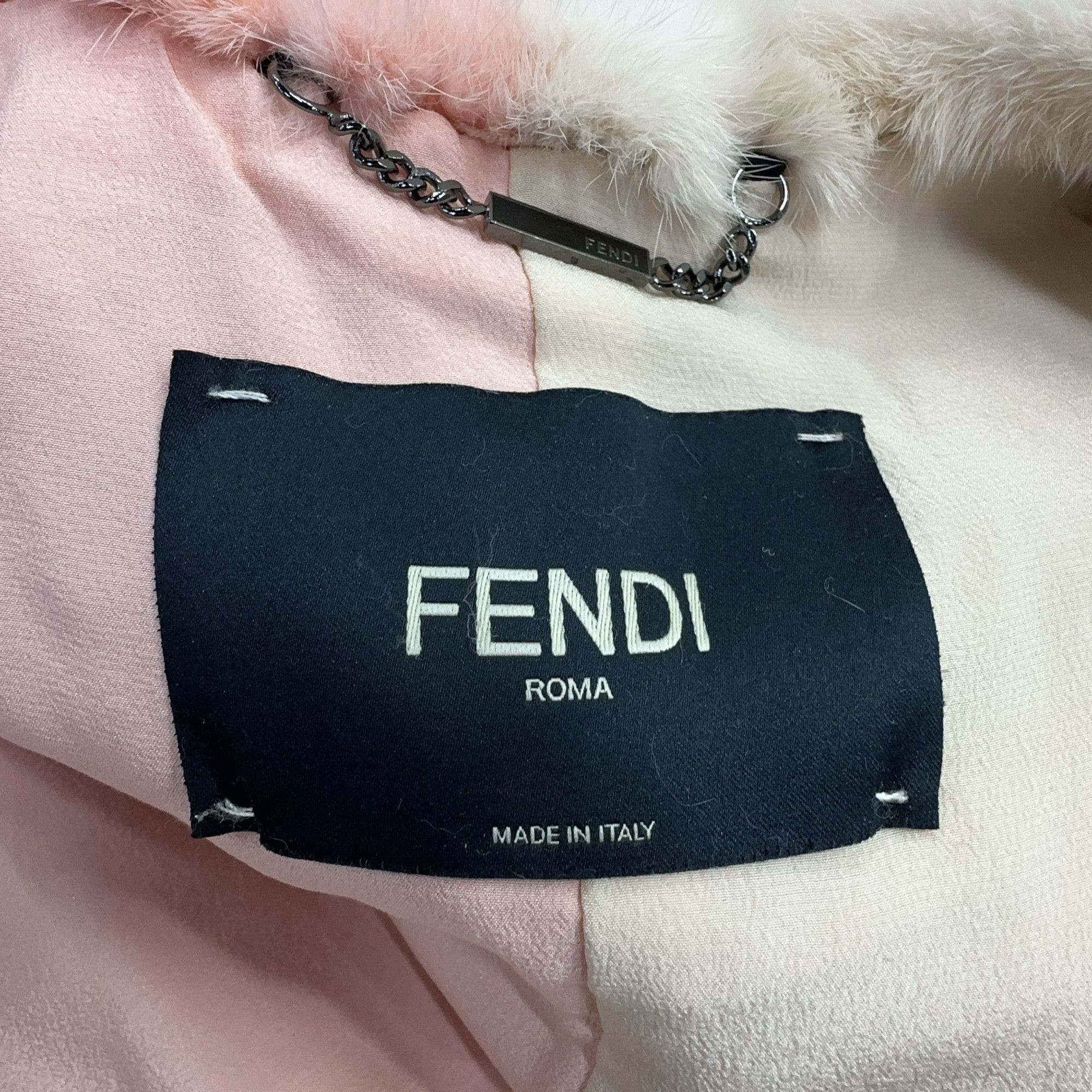 Fendi Fendi Colorblock Mink & Goat Coat Size 38 Size XS / US 0-2 / IT 36-38 - 5 Thumbnail