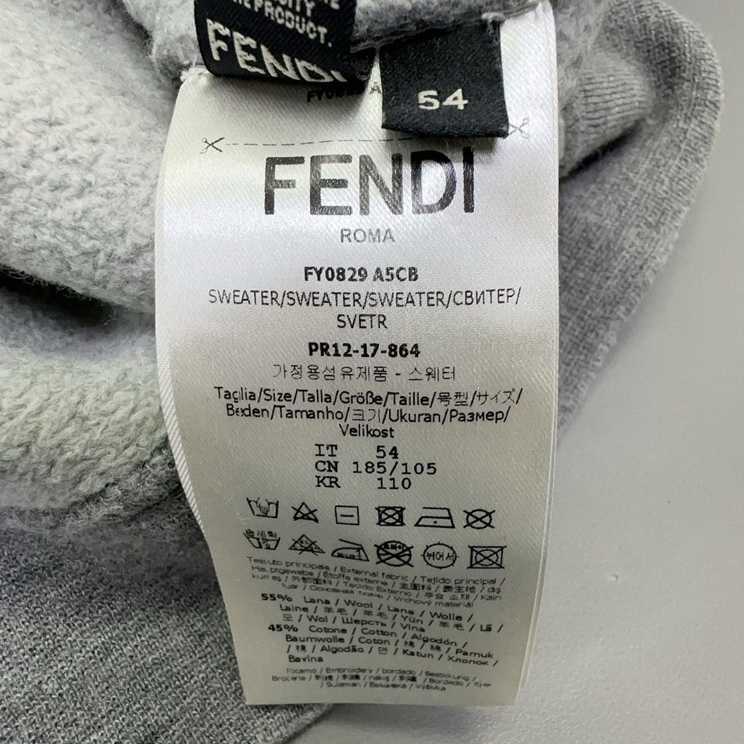 Fendi Fendi Monster Graphic Sweatshirt Size L Size US L / EU 52-54 / 3 - 5 Thumbnail