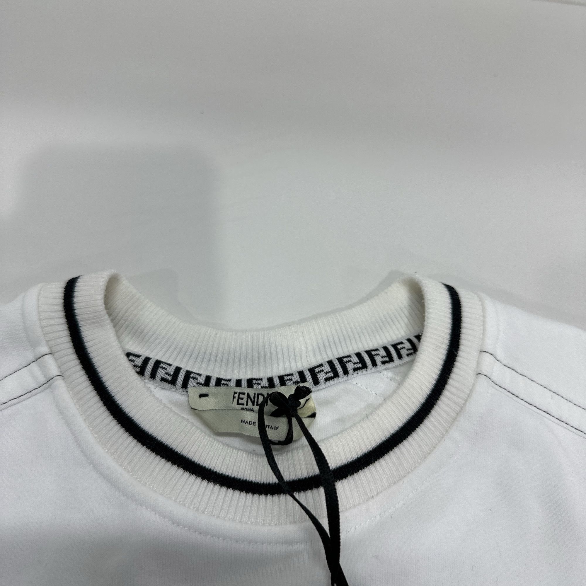 Fendi Fendi Roma Logo Sweatshirt Size XS Size XS / US 0-2 / IT 36-38 - 3 Thumbnail