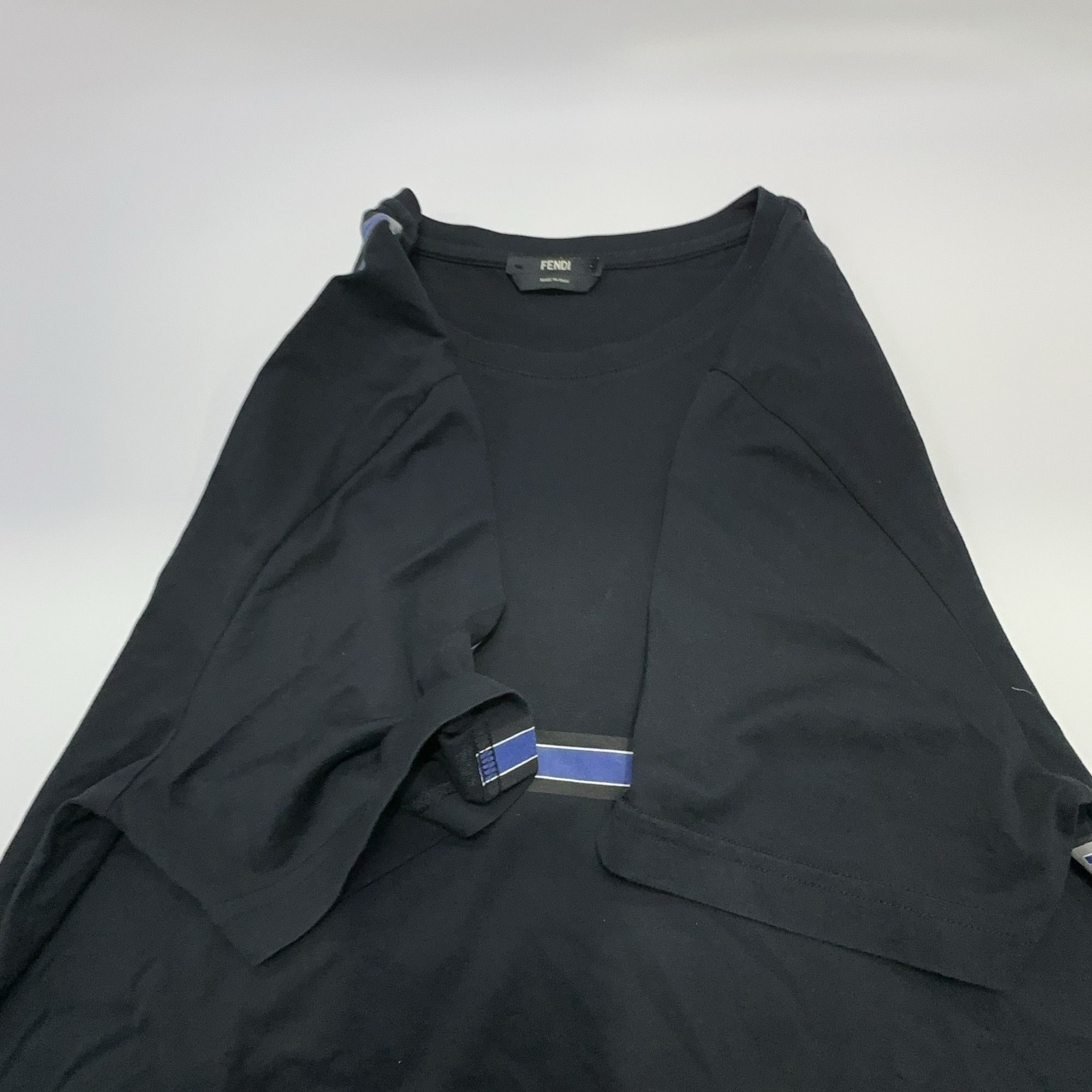 Fendi Fendi Logo Tape T-Shirt Size M Size US M / EU 48-50 / 2 - 11 Thumbnail