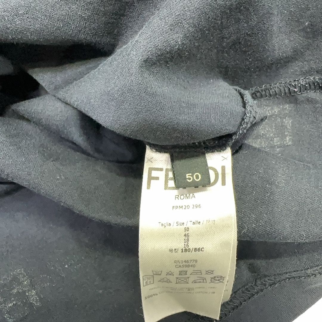 Fendi Fendi Logo Tape T-Shirt Size M Size US M / EU 48-50 / 2 - 4 Thumbnail