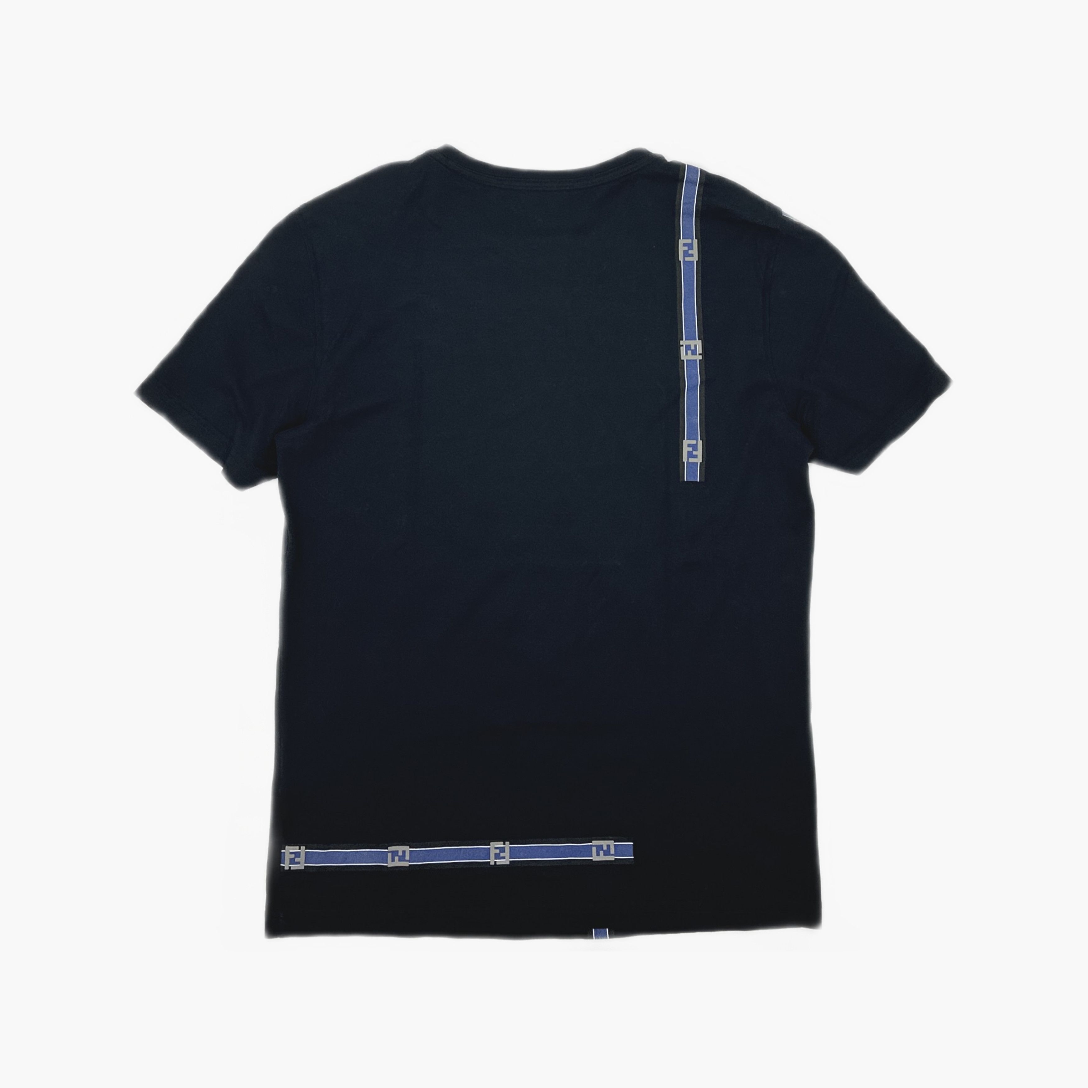 Fendi Fendi Logo Tape T-Shirt Size M Size US M / EU 48-50 / 2 - 2 Thumbnail