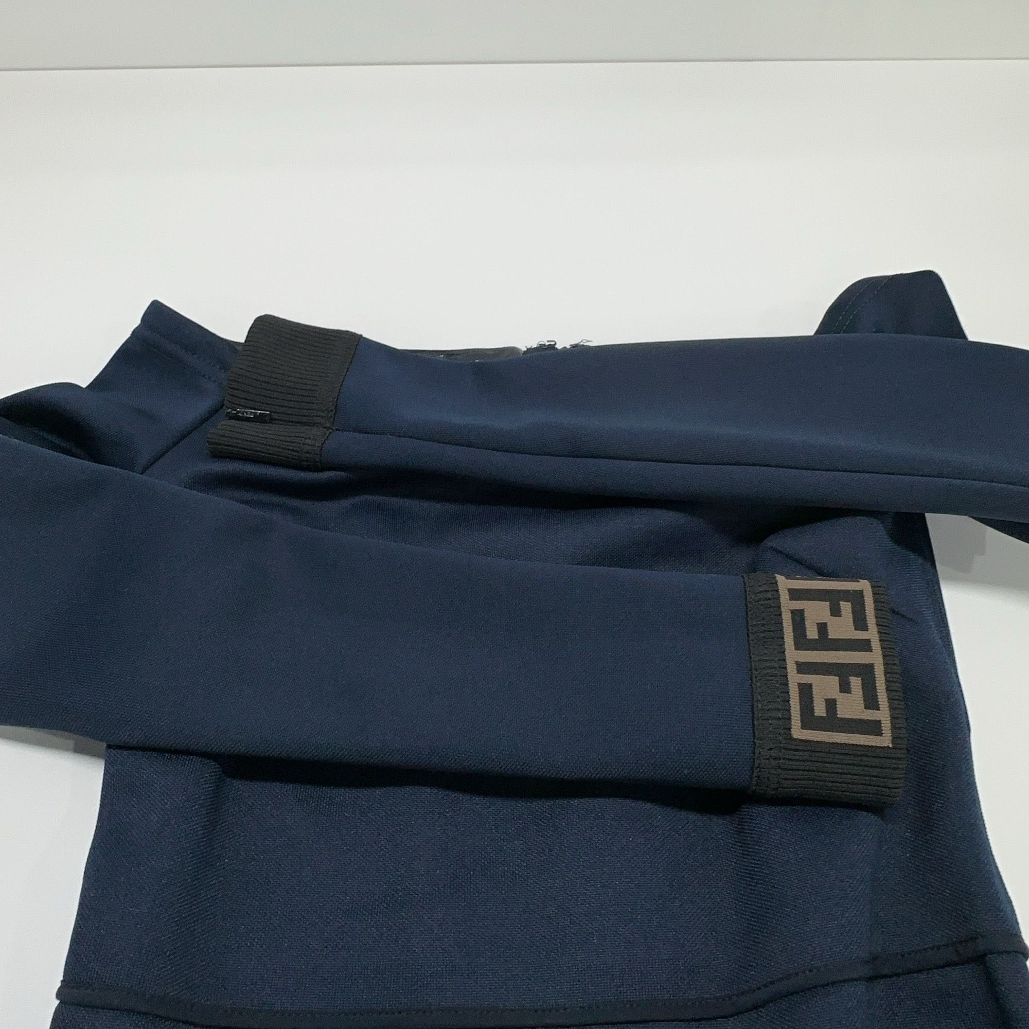 Fendi Fendi FF Logo Off-Shoulder Midi Dress Size 36 Size XS / US 0-2 / IT 36-38 - 10 Thumbnail