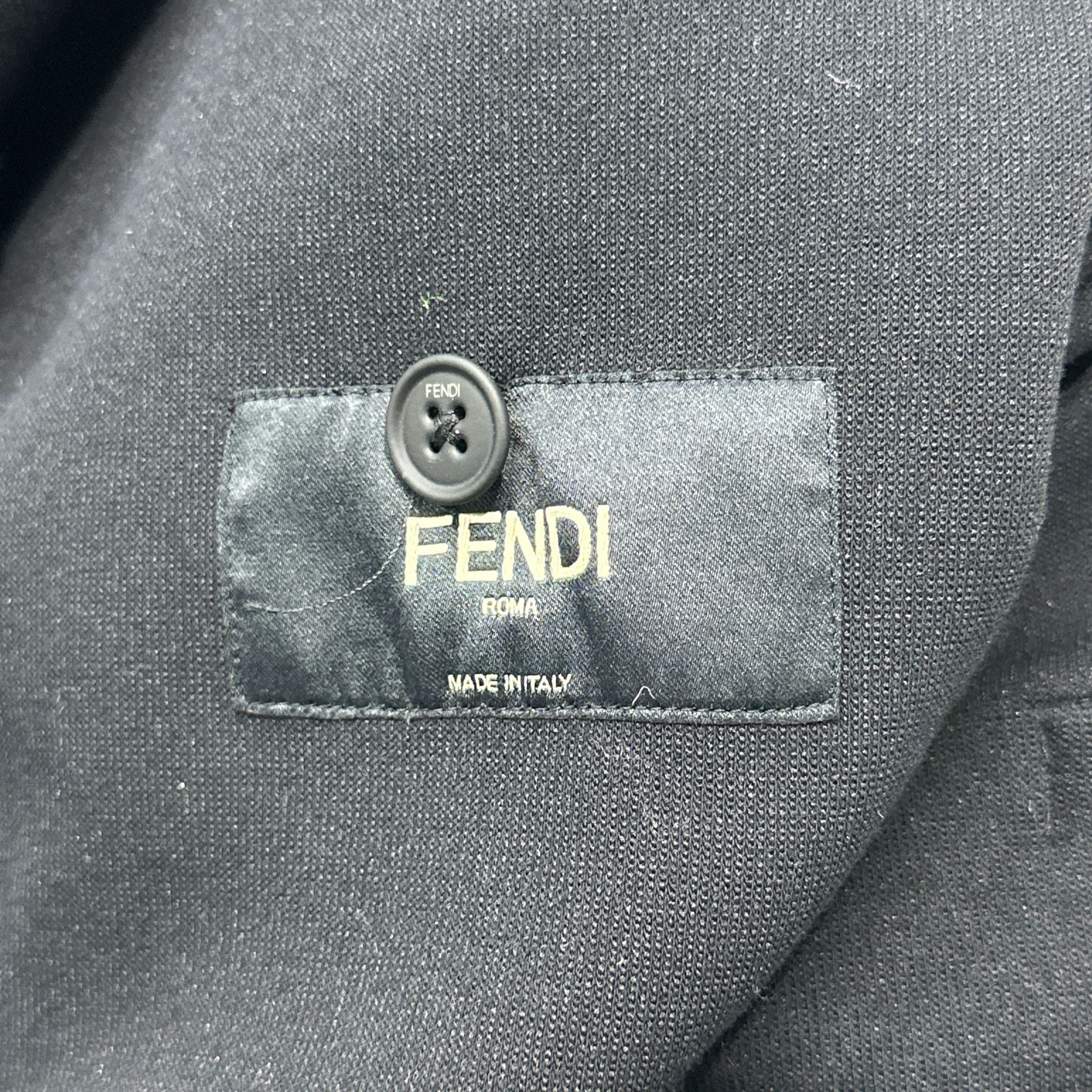 Fendi Fendi Black Blazer Size 38R Size 38R - 3 Thumbnail