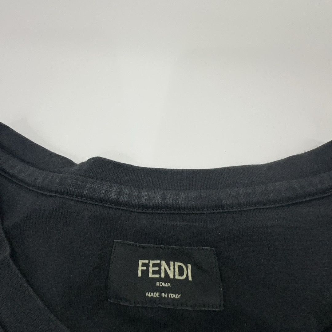 Fendi Fendi Logo Patch T-Shirt Size L Size US L / EU 52-54 / 3 - 3 Thumbnail