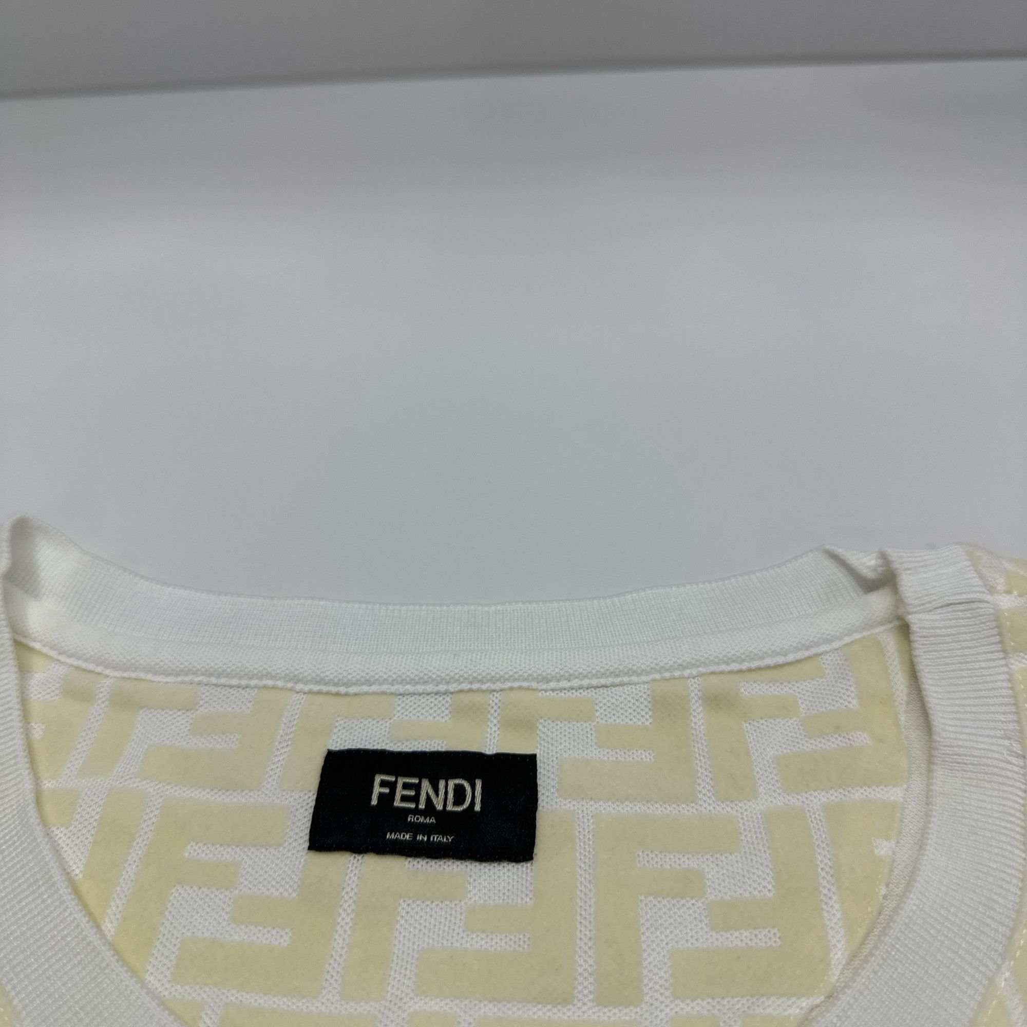 Fendi Fendi FF Monogram T-Shirt Size XXL Size US XXL / EU 58 / 5 - 3 Thumbnail