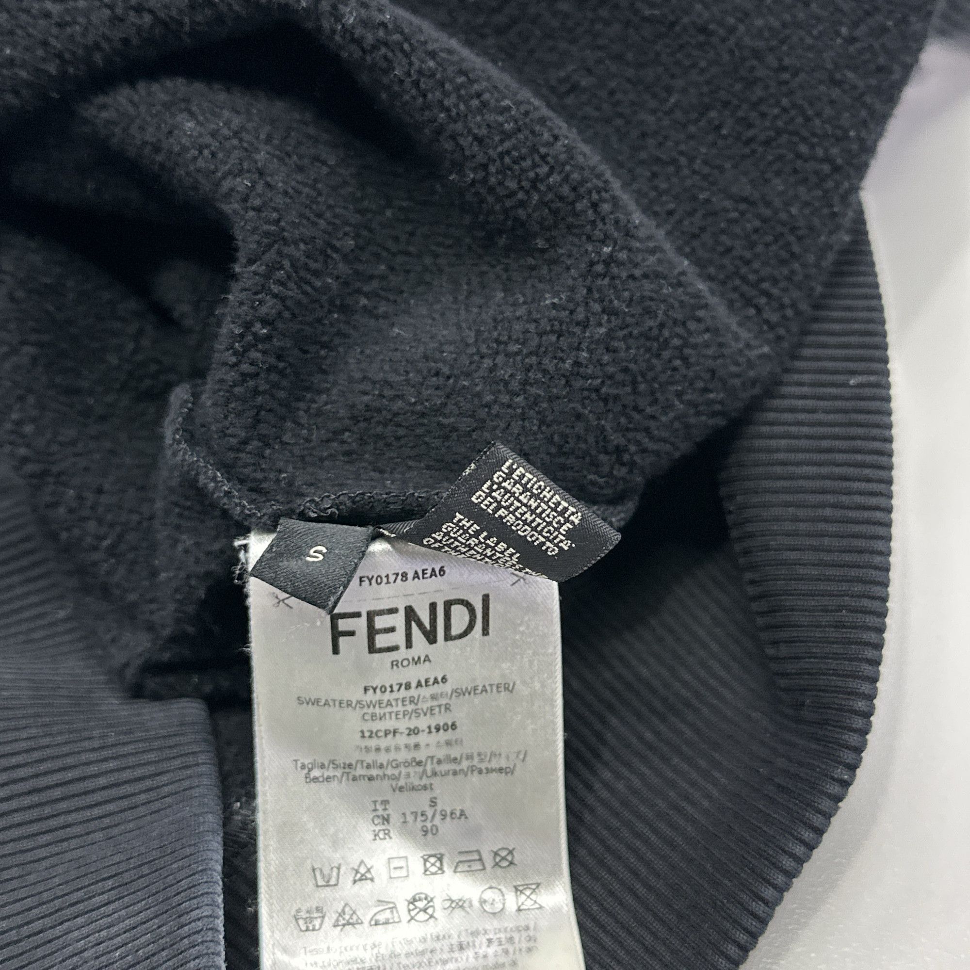 Fendi Fendi Roma Logo Sweatshirt Size S Size US S / EU 44-46 / 1 - 4 Thumbnail