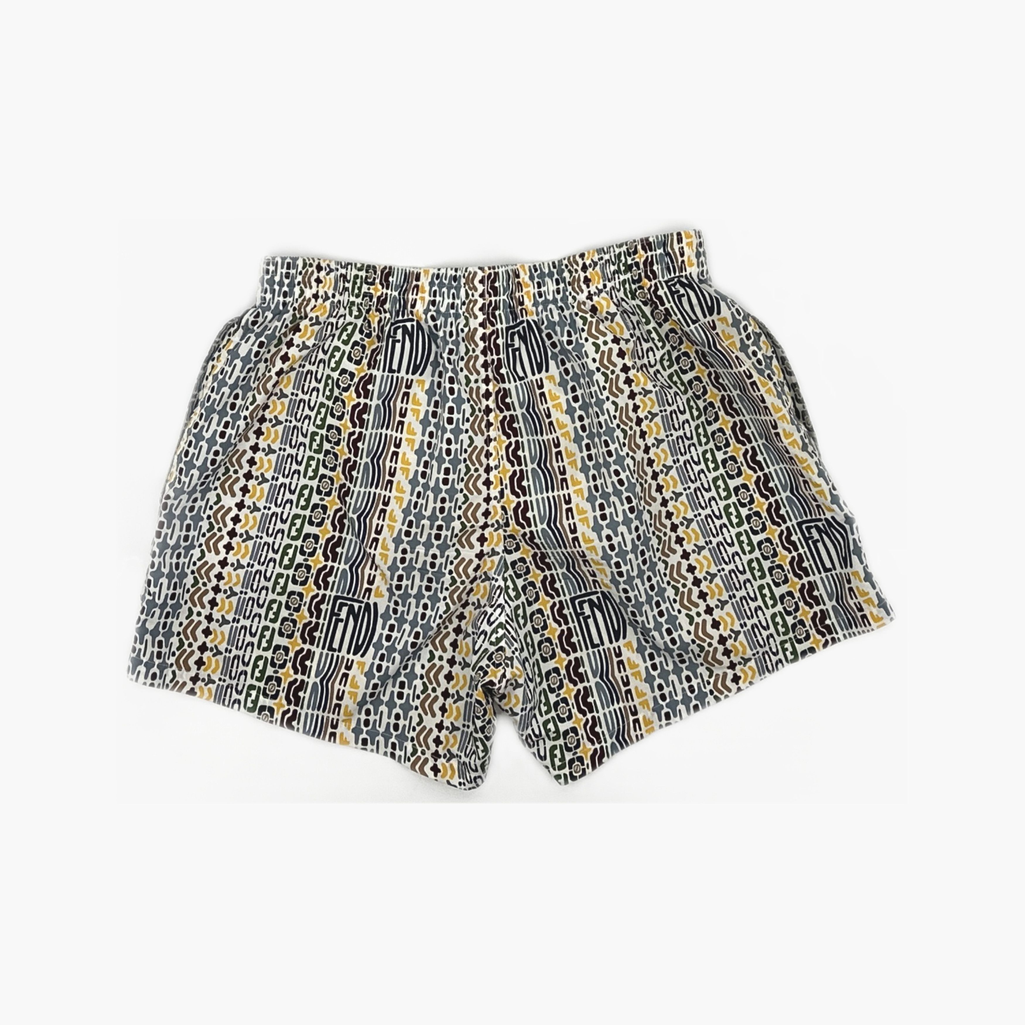 Fendi Fendi Patterned Swim Shorts Size 48 Size US 32 / EU 48 - 2 Thumbnail