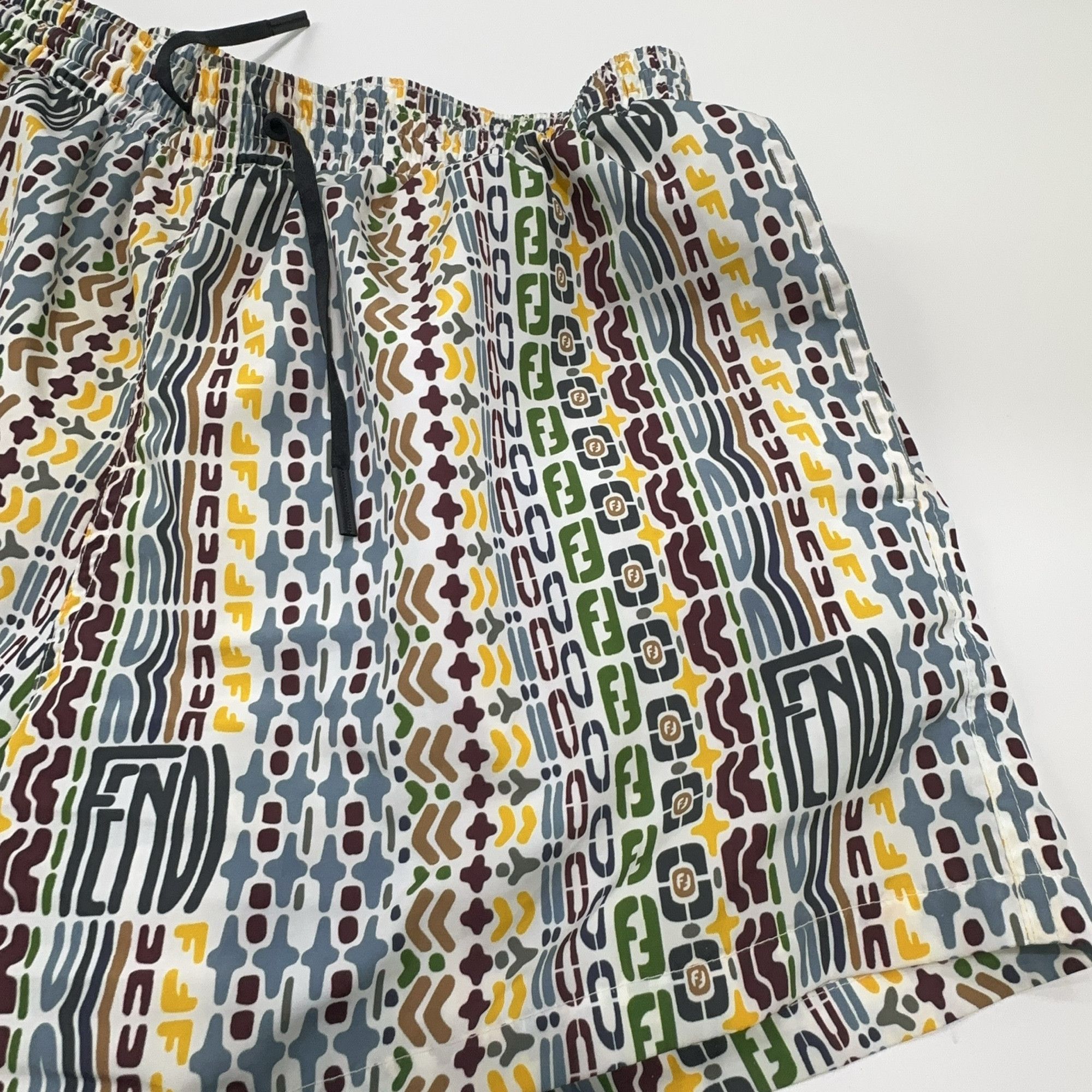 Fendi Fendi Patterned Swim Shorts Size 48 Size US 32 / EU 48 - 7 Thumbnail