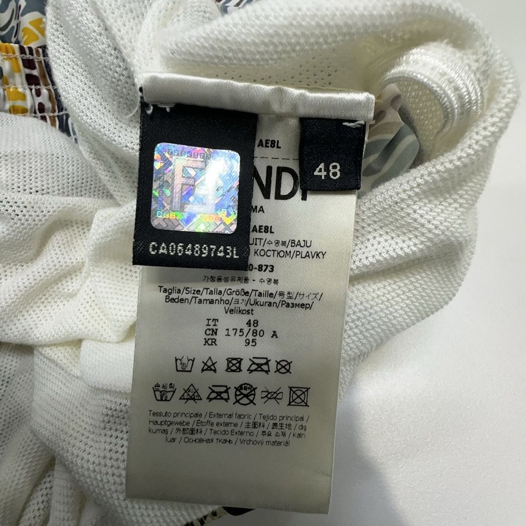 Fendi Fendi Patterned Swim Shorts Size 48 Size US 32 / EU 48 - 3 Thumbnail