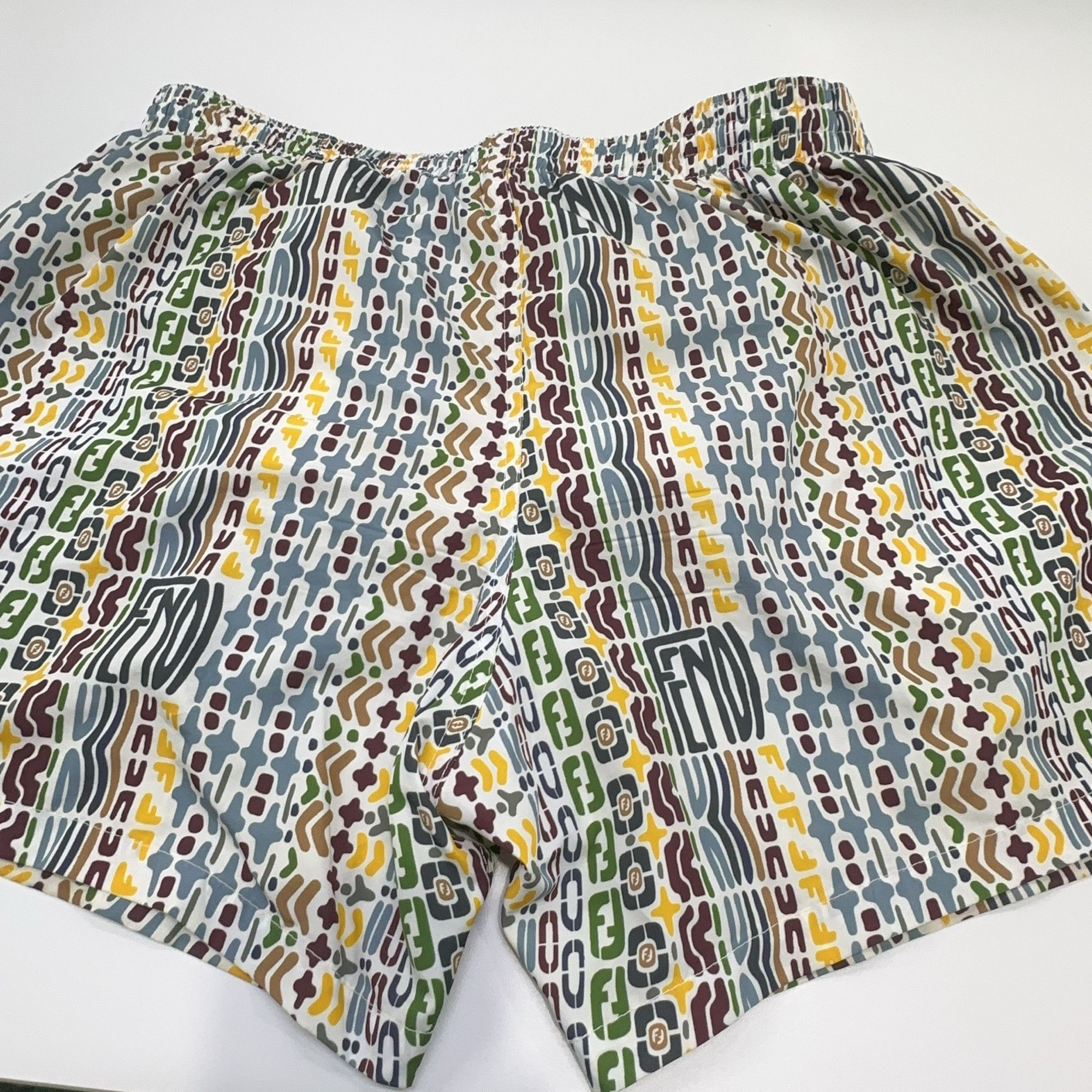 Fendi Fendi Patterned Swim Shorts Size 48 Size US 32 / EU 48 - 10 Thumbnail
