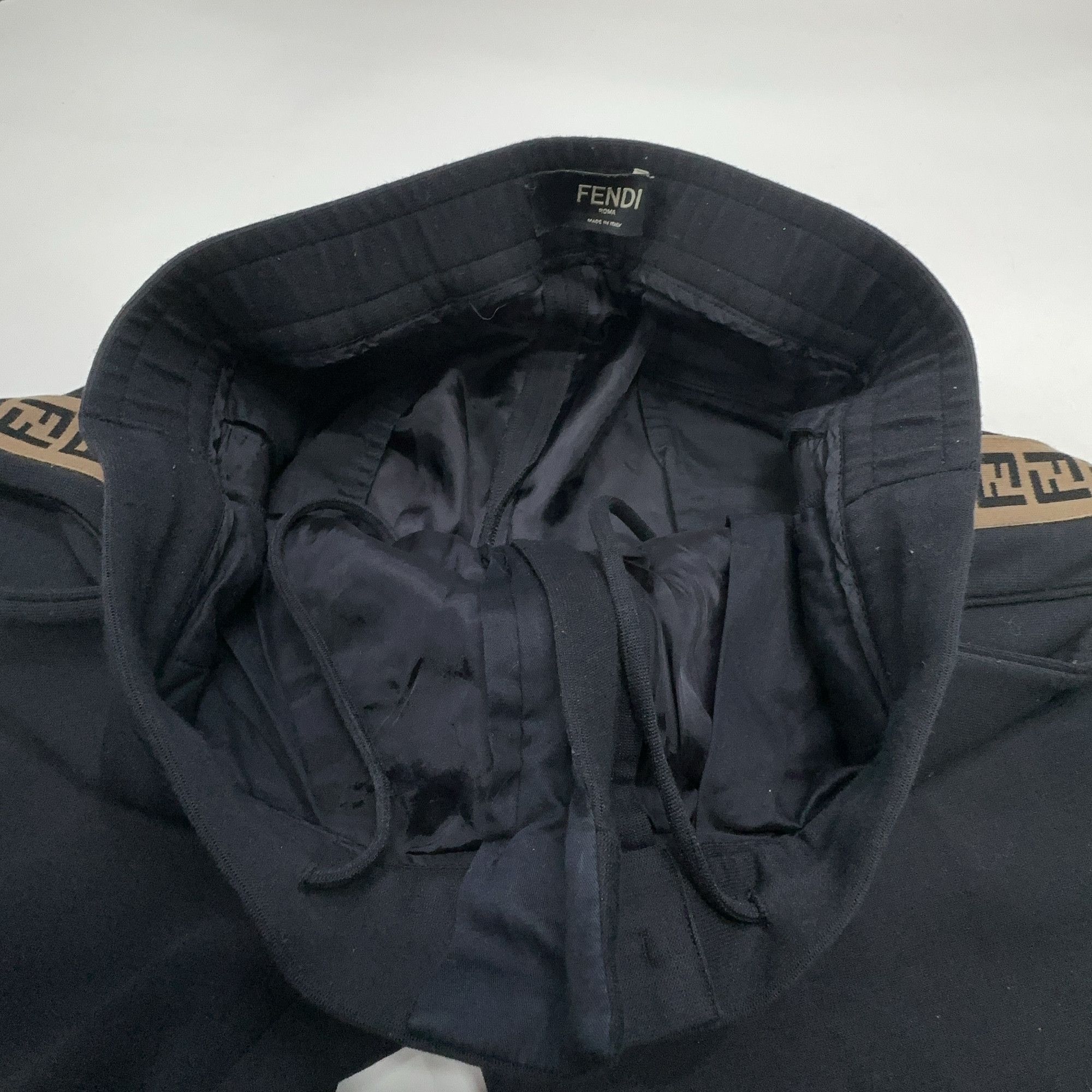 Fendi Fendi Logo Tape Joggers Black Size 52 Size US 36 / EU 52 - 6 Thumbnail