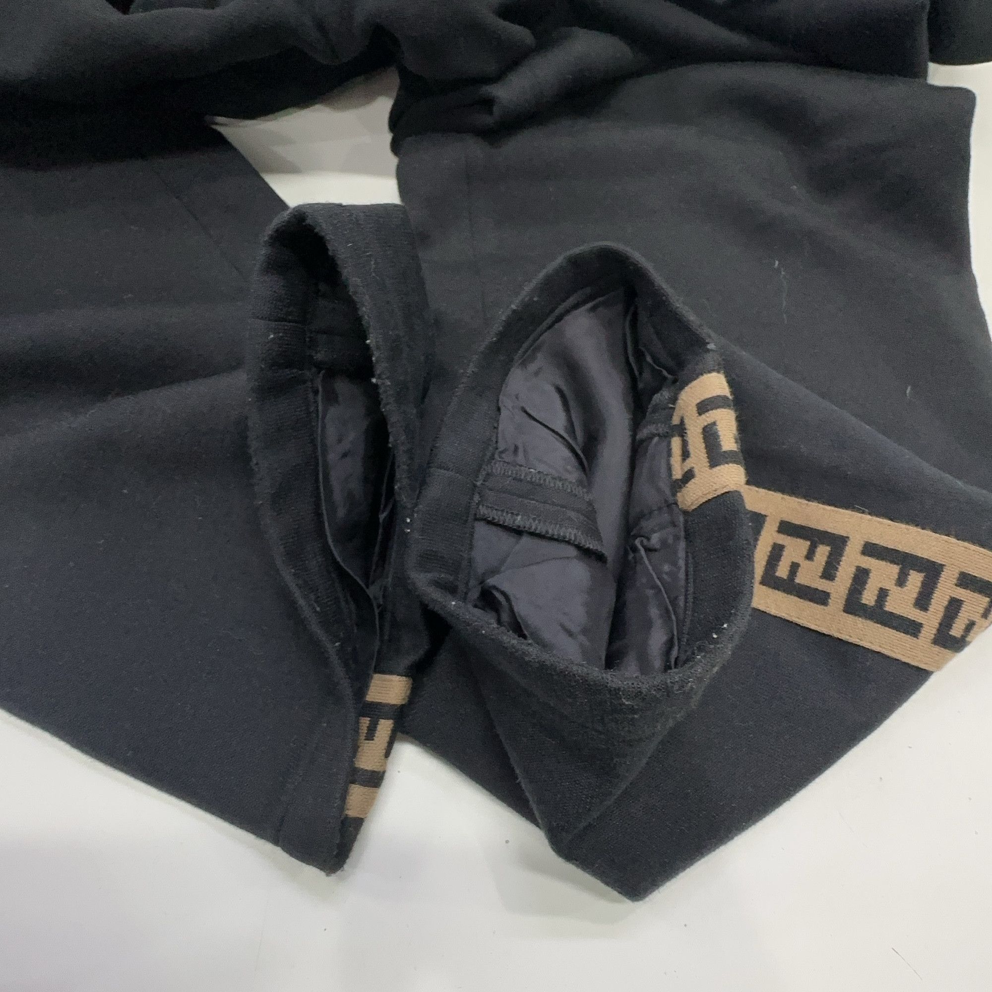 Fendi Fendi Logo Tape Joggers Black Size 52 Size US 36 / EU 52 - 9 Thumbnail