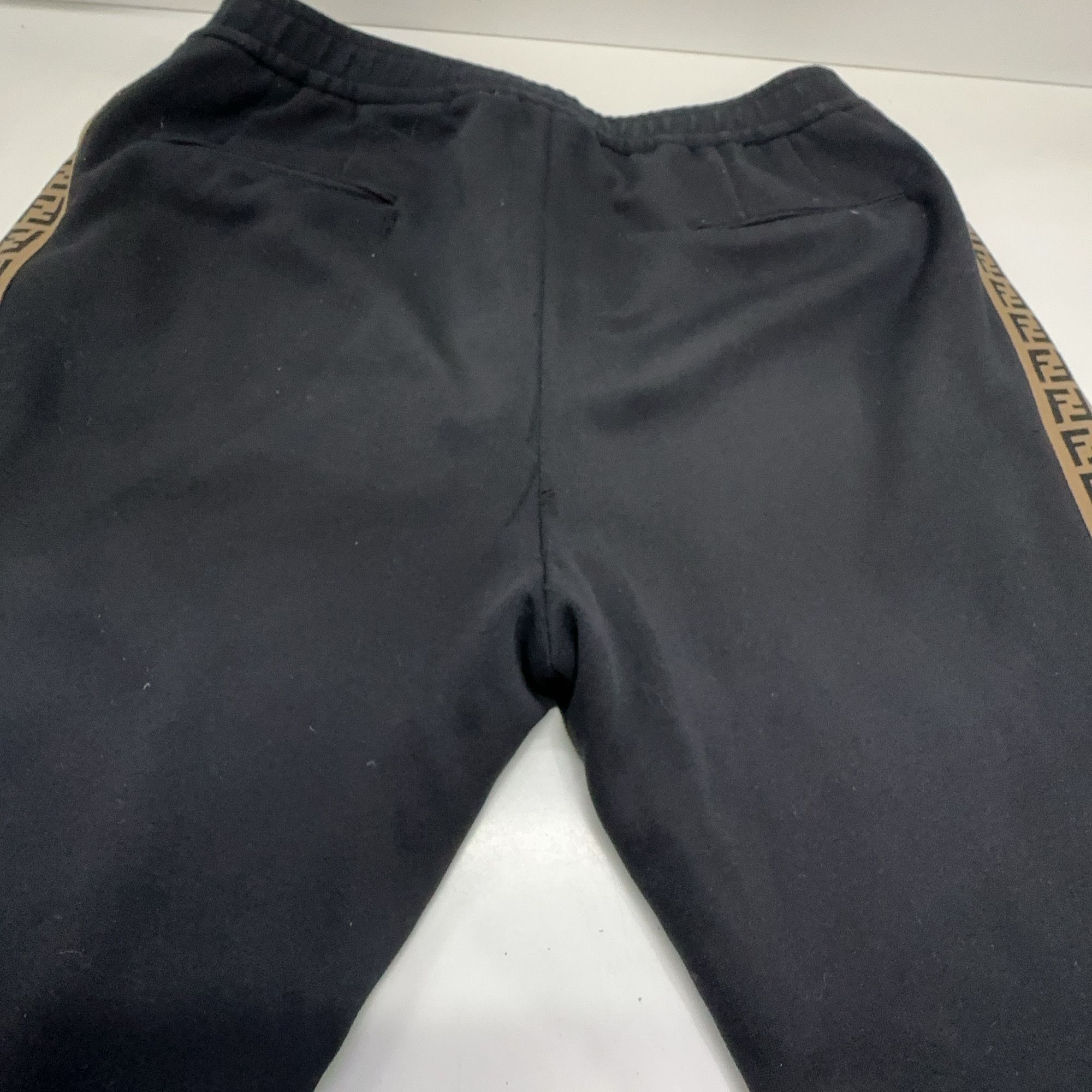 Fendi Fendi Logo Tape Joggers Black Size 52 Size US 36 / EU 52 - 10 Thumbnail