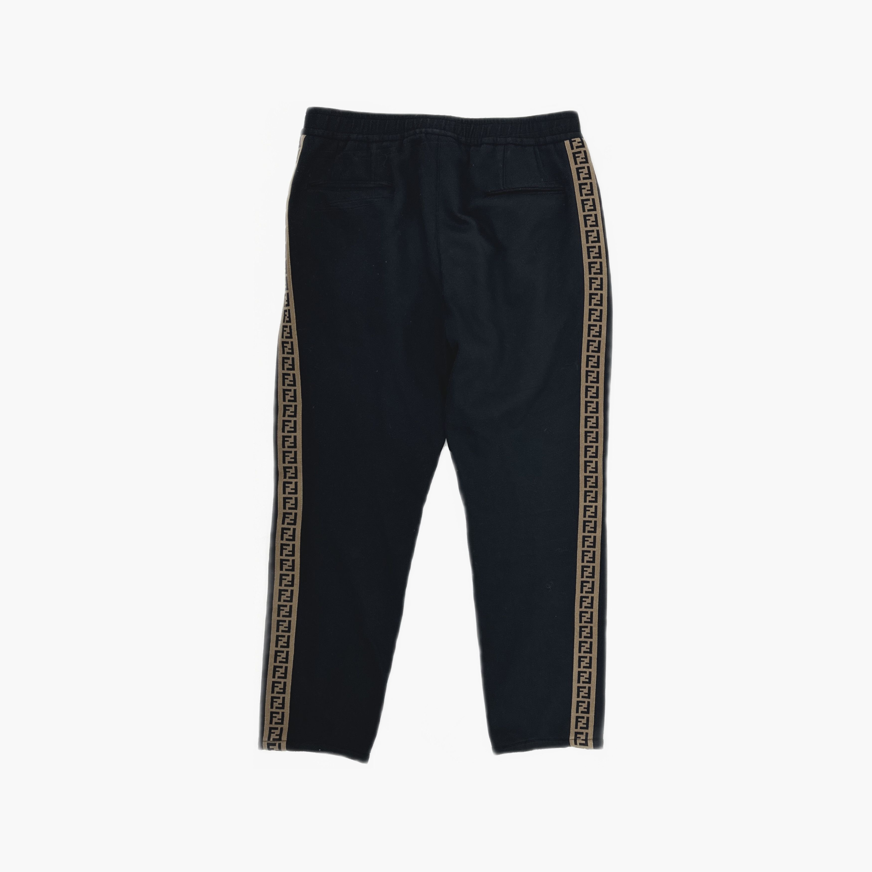 Fendi Fendi Logo Tape Joggers Black Size 52 Size US 36 / EU 52 - 2 Thumbnail