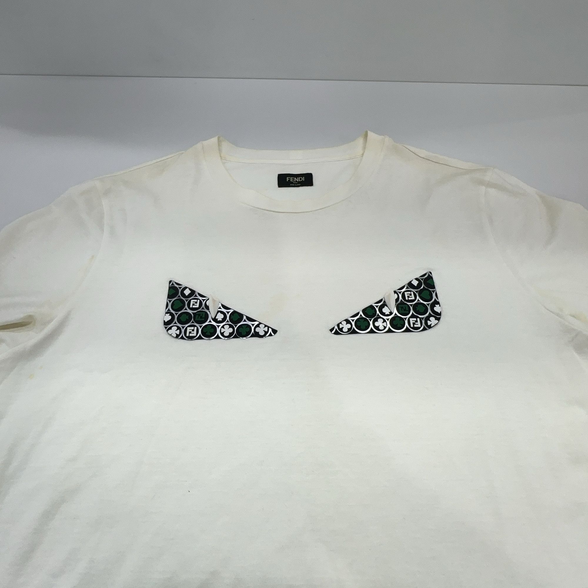 Fendi Fendi Monster Eyes T-Shirt Size XXL Size US XXL / EU 58 / 5 - 15 Thumbnail