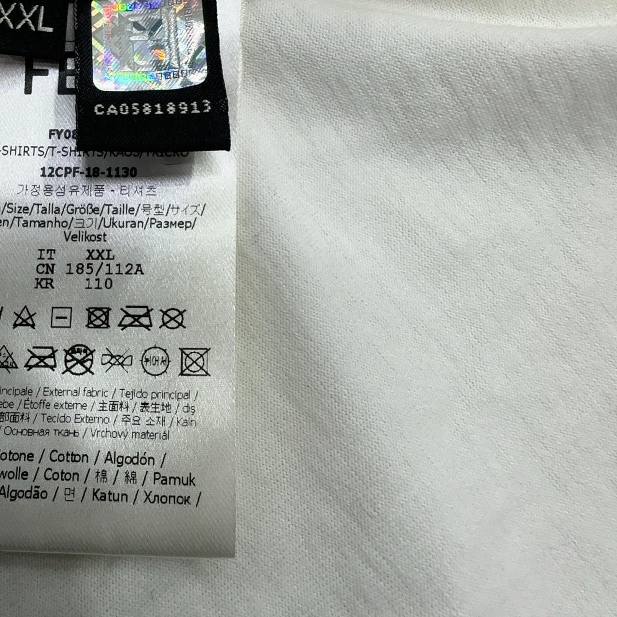 Fendi Fendi Monster Eyes T-Shirt Size XXL Size US XXL / EU 58 / 5 - 11 Thumbnail