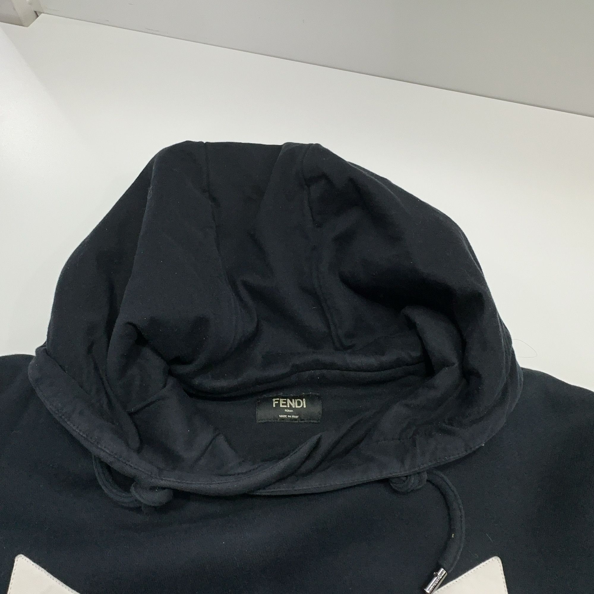 Fendi Fendi Monster Eyes Zip Detail Hoodie Size M Size US M / EU 48-50 / 2 - 12 Thumbnail