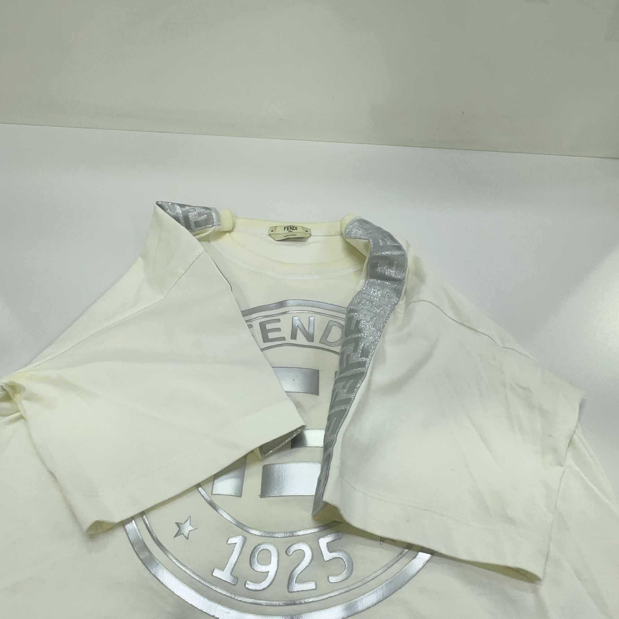 Fendi Fendi Roma 1925 Logo T-Shirt Size 40 Size S / US 4 / IT 40 - 11 Thumbnail