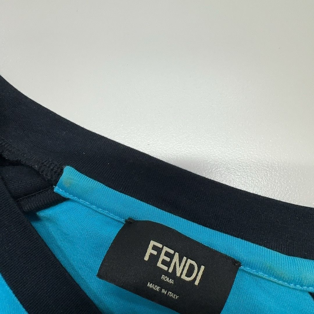 Fendi Fendi FF Logo Tape T-Shirt Size S Size US S / EU 44-46 / 1 - 4 Thumbnail
