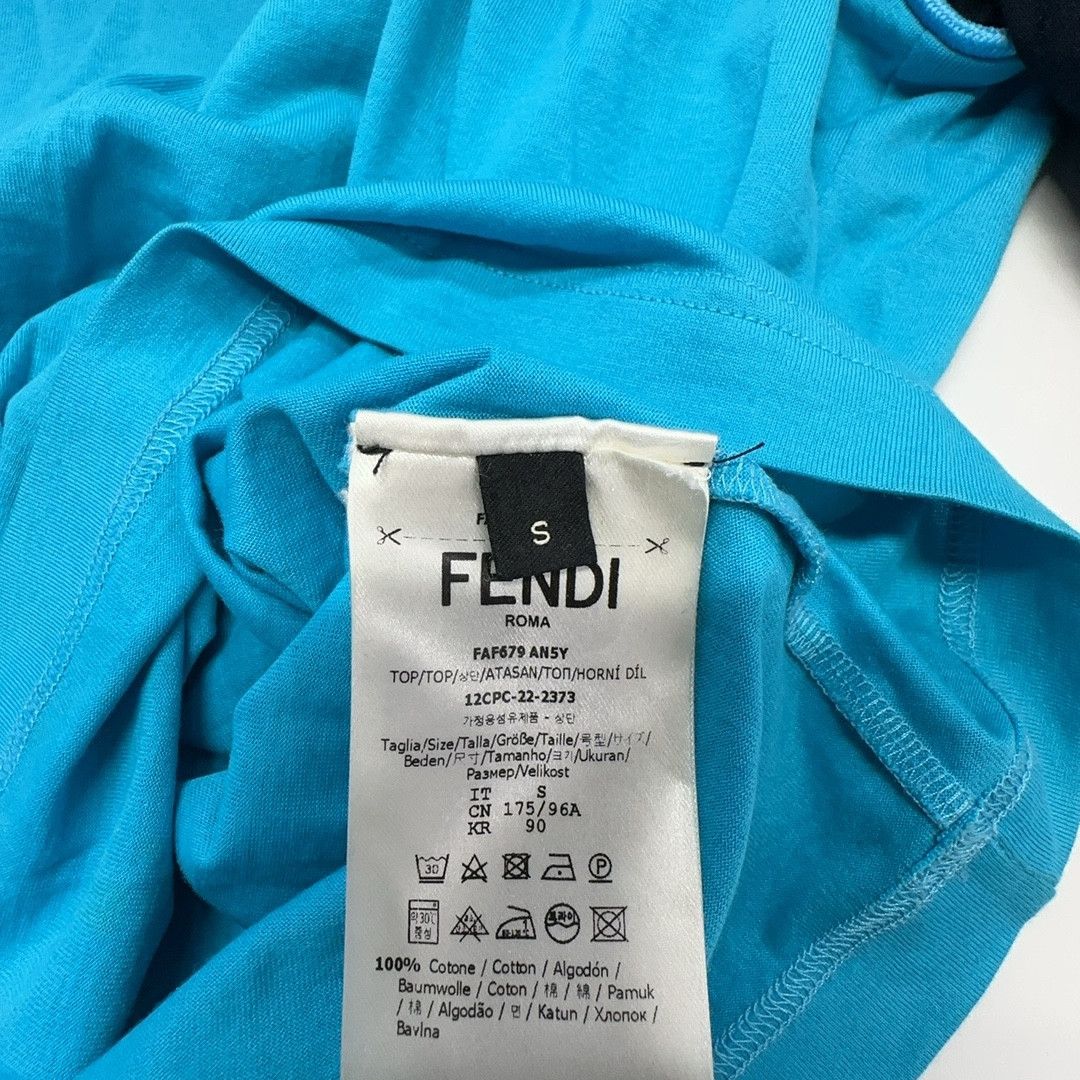 Fendi Fendi FF Logo Tape T-Shirt Size S Size US S / EU 44-46 / 1 - 3 Thumbnail