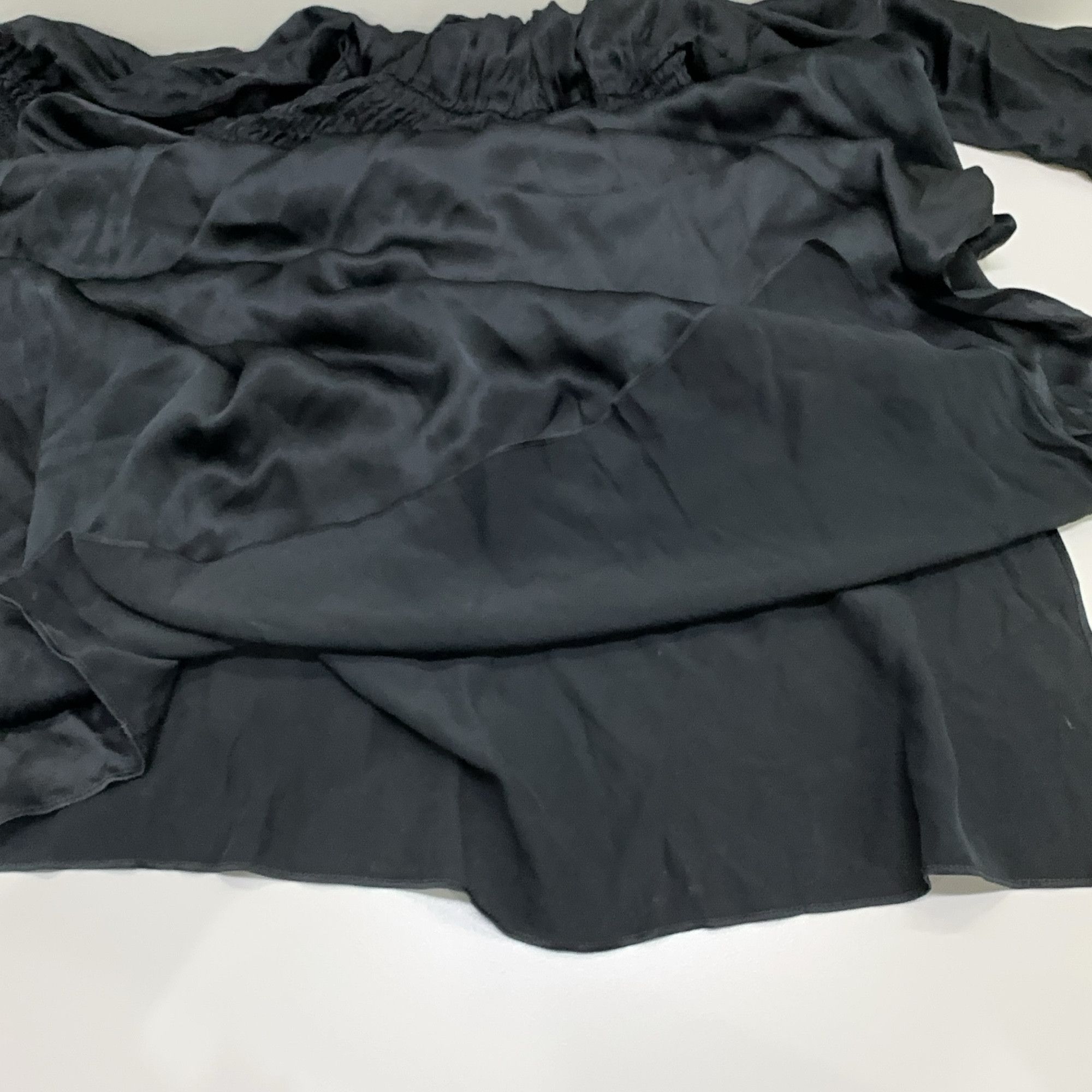Fendi Fendi Black Silk Long Sleeve Maxi Dress Size IT 38 Size XS / US 0-2 / IT 36-38 - 8 Thumbnail