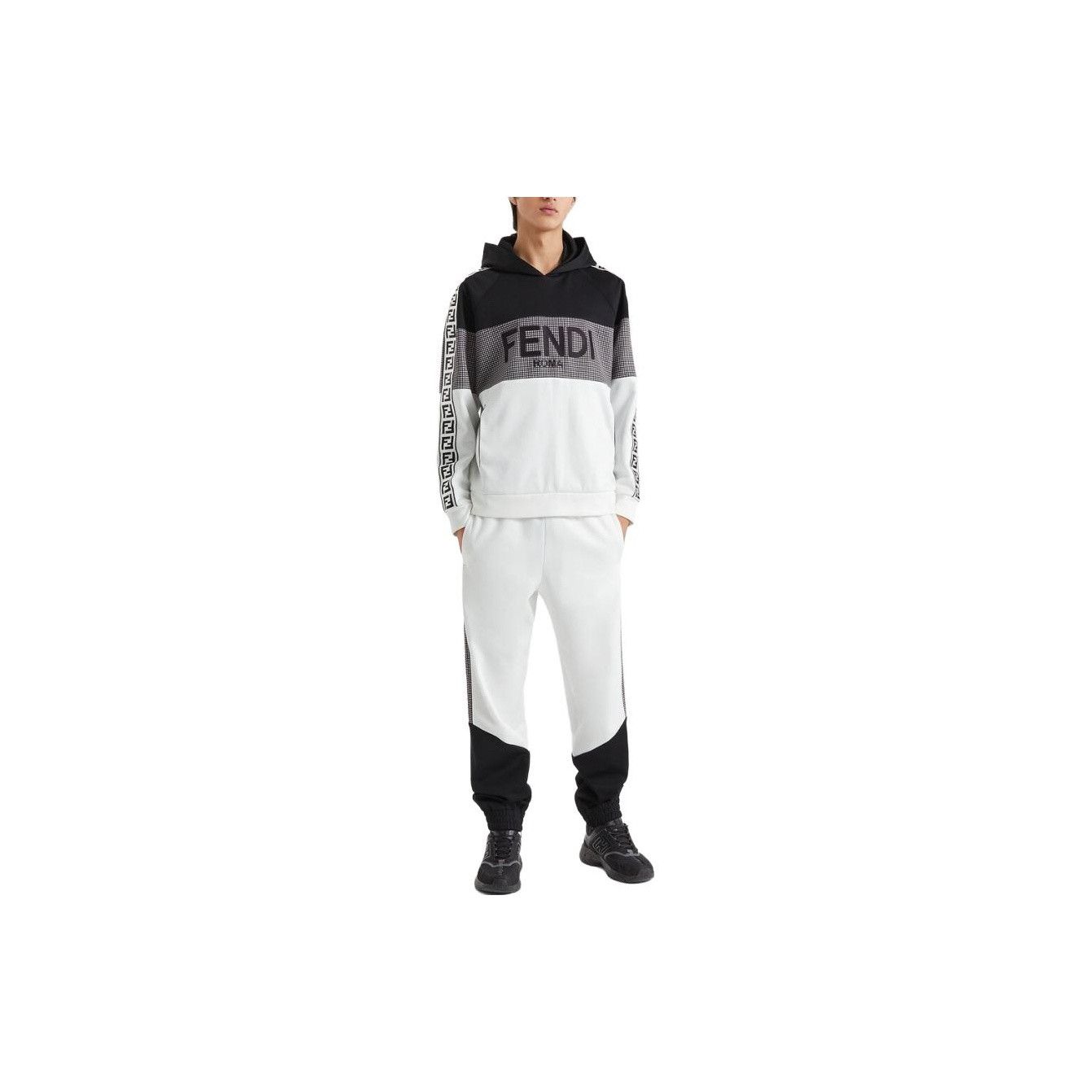 Fendi Fendi FF Logo Panel Joggers Size S Size US 30 / EU 46 - 12 Thumbnail