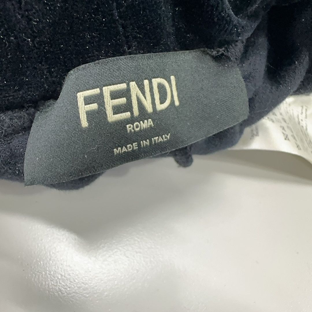 Fendi Fendi Logo Stripe Velvet Joggers Size 30 Size US 30 / EU 46 - 4 Thumbnail