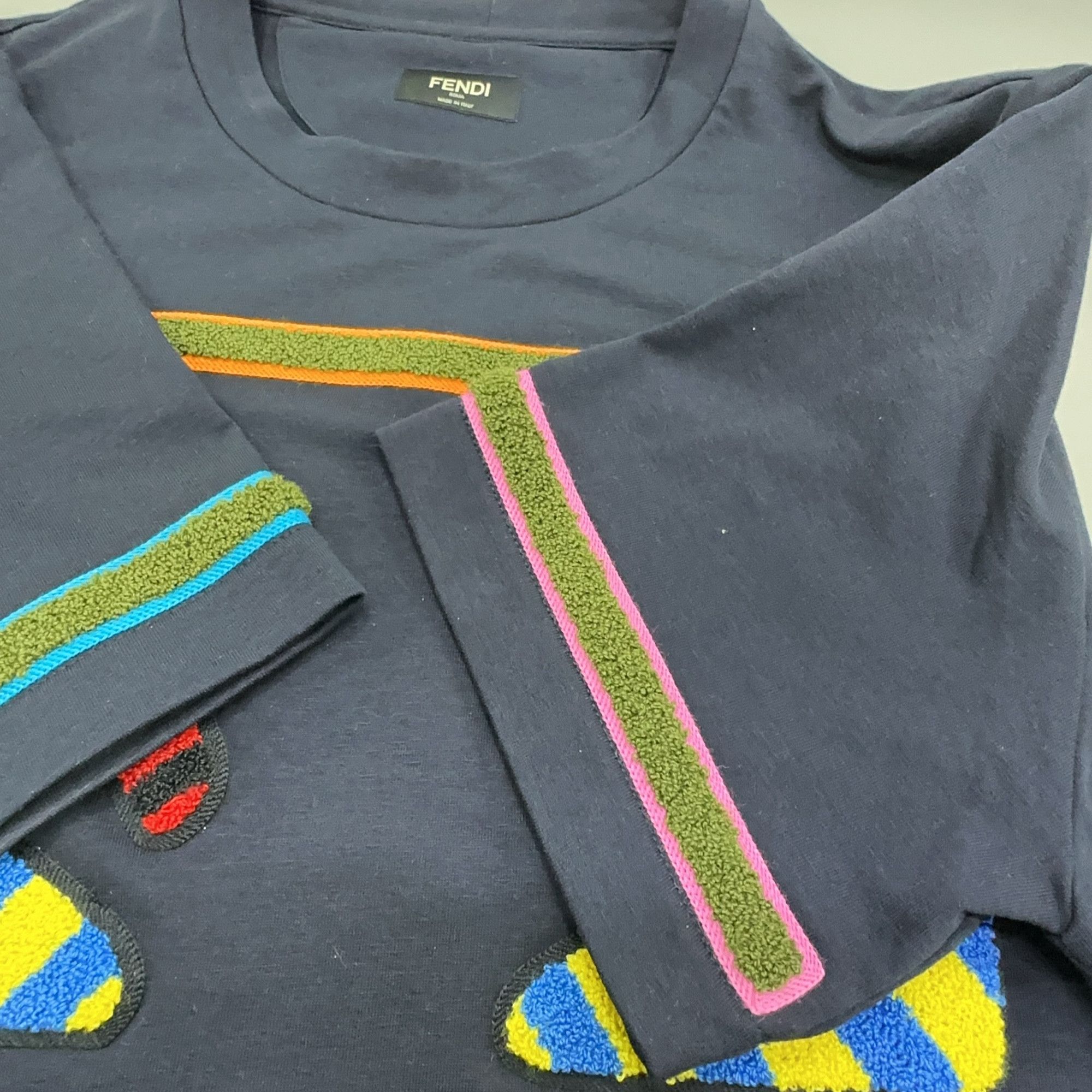Fendi Fendi Monster Eyes T-Shirt Size S Size US S / EU 44-46 / 1 - 7 Thumbnail