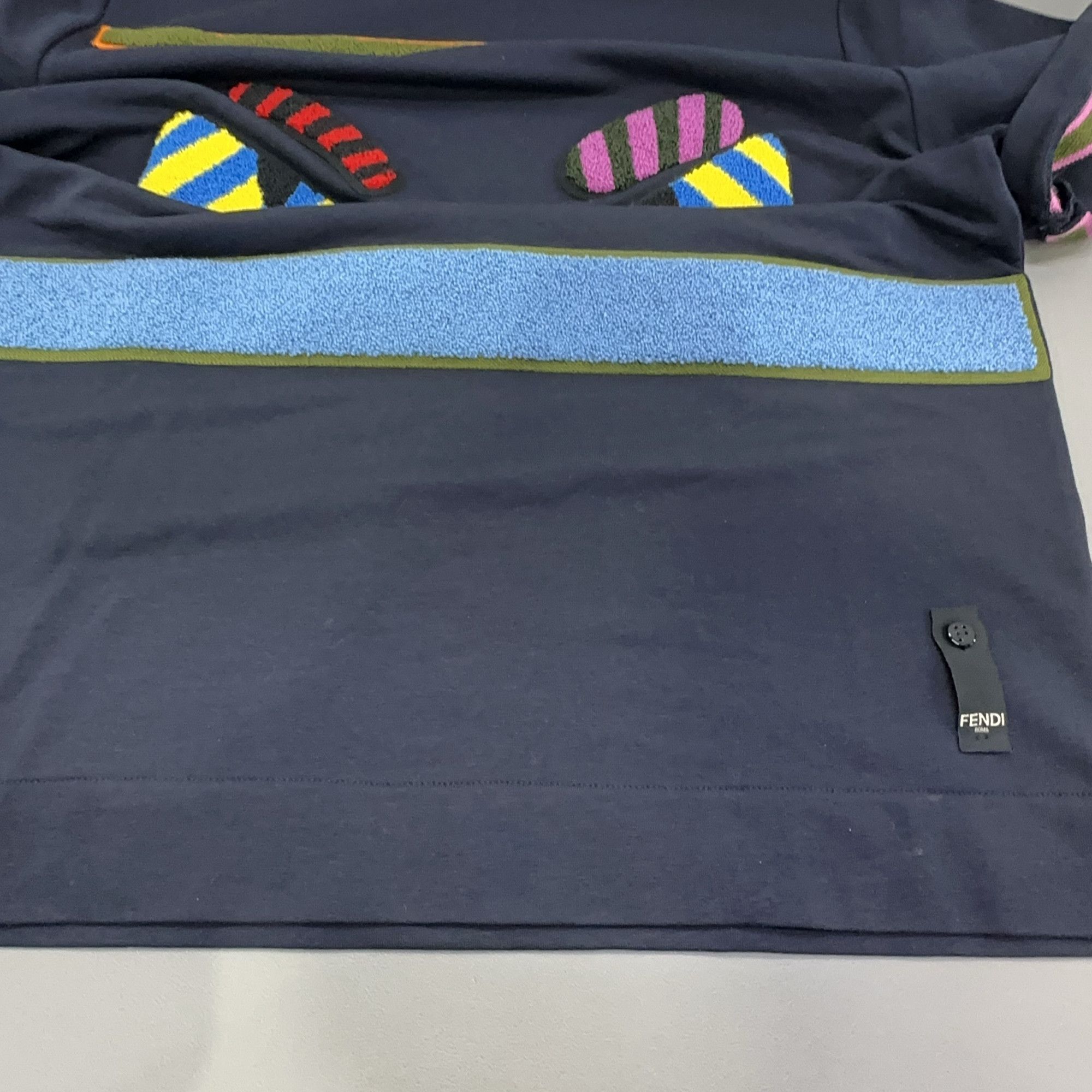 Fendi Fendi Monster Eyes T-Shirt Size S Size US S / EU 44-46 / 1 - 8 Thumbnail