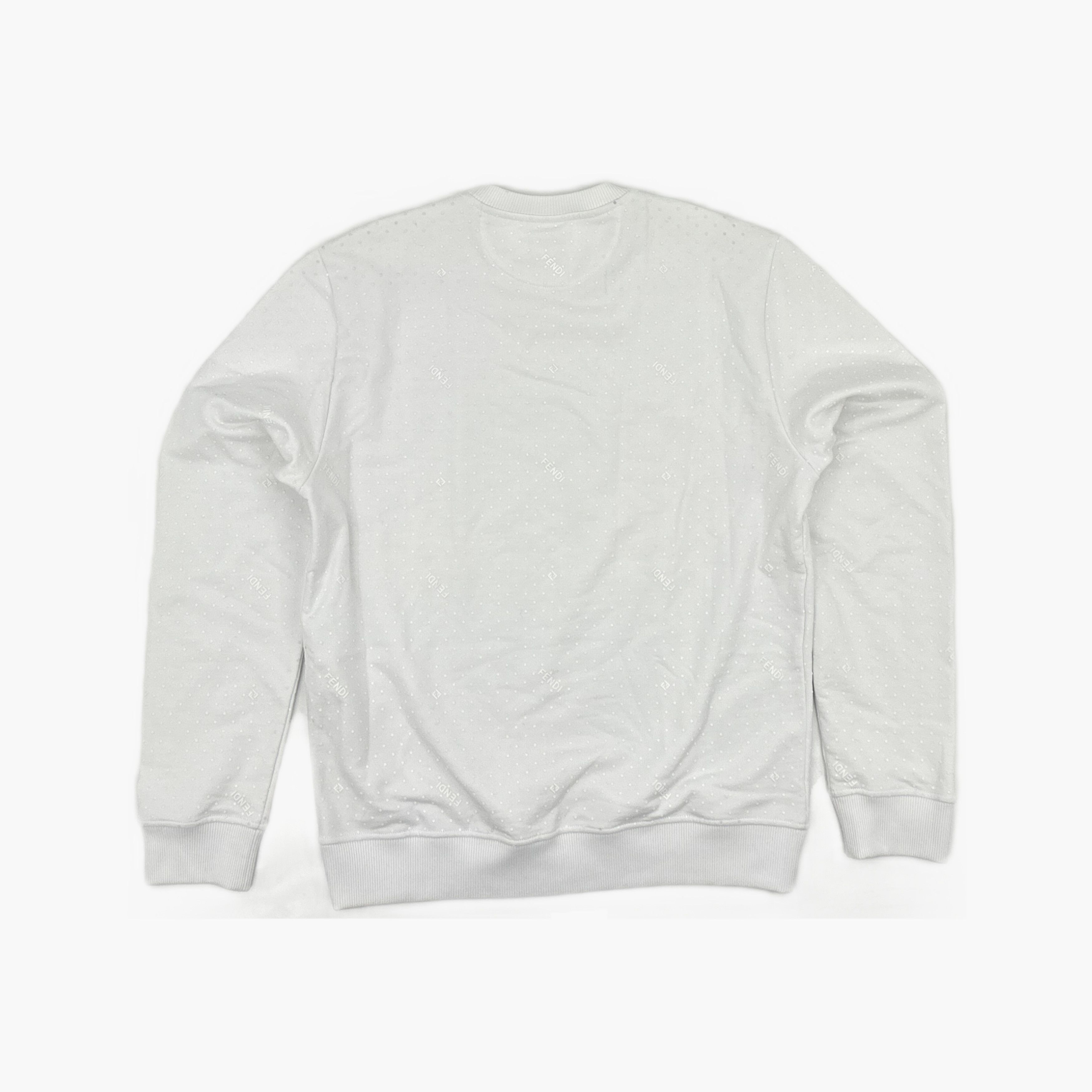 Fendi Fendi Embossed Logo Sweatshirt Size M Size US M / EU 48-50 / 2 - 2 Thumbnail