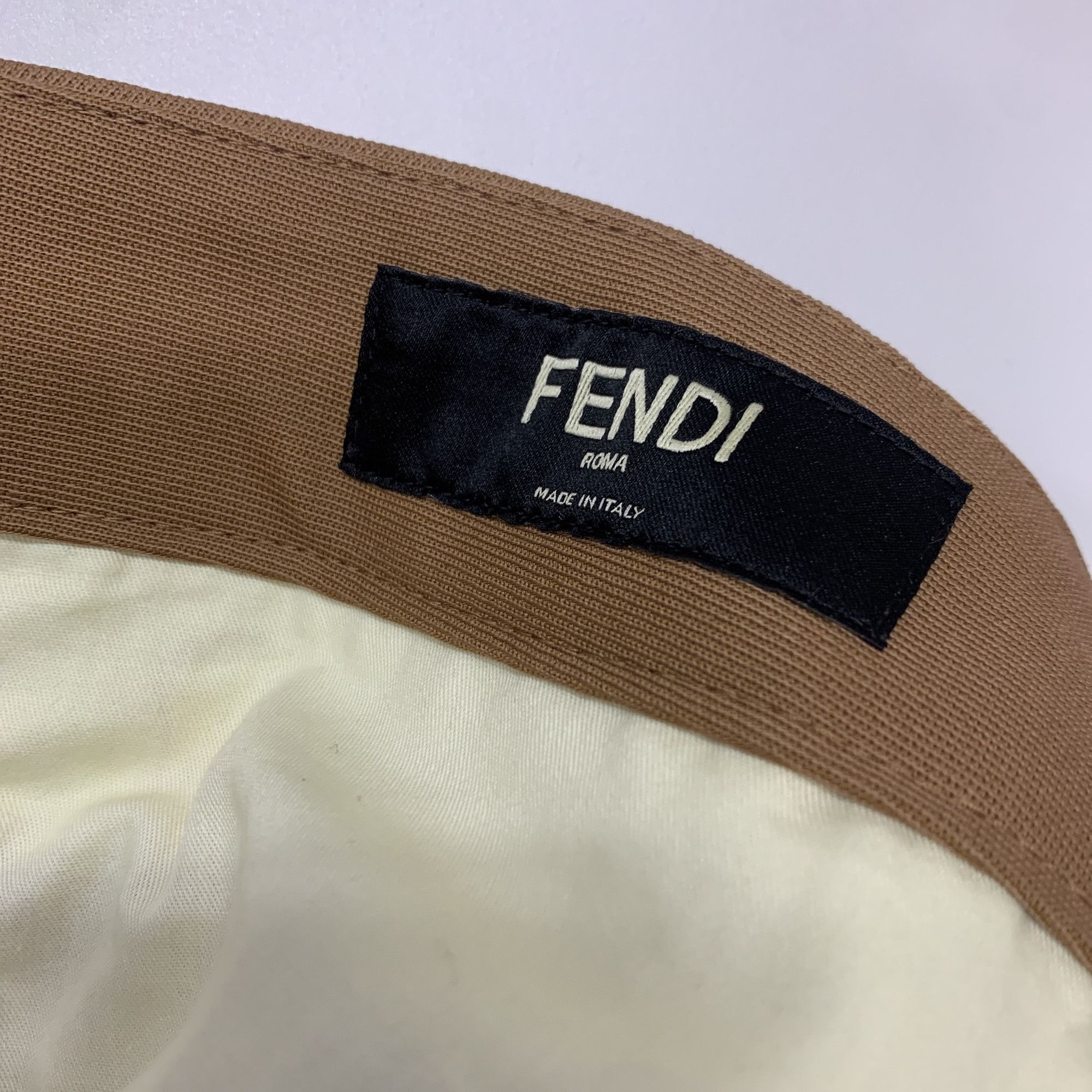 Fendi Fendi Wool Straight Leg Trousers Size 34 Size US 34 / EU 50 - 3 Thumbnail