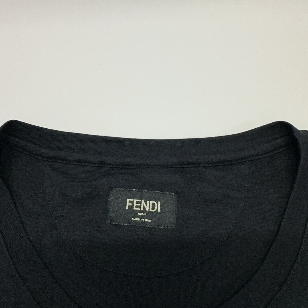 Fendi Fendi Karl Lagerfeld Motif T-Shirt Size L Size US L / EU 52-54 / 3 - 5 Thumbnail