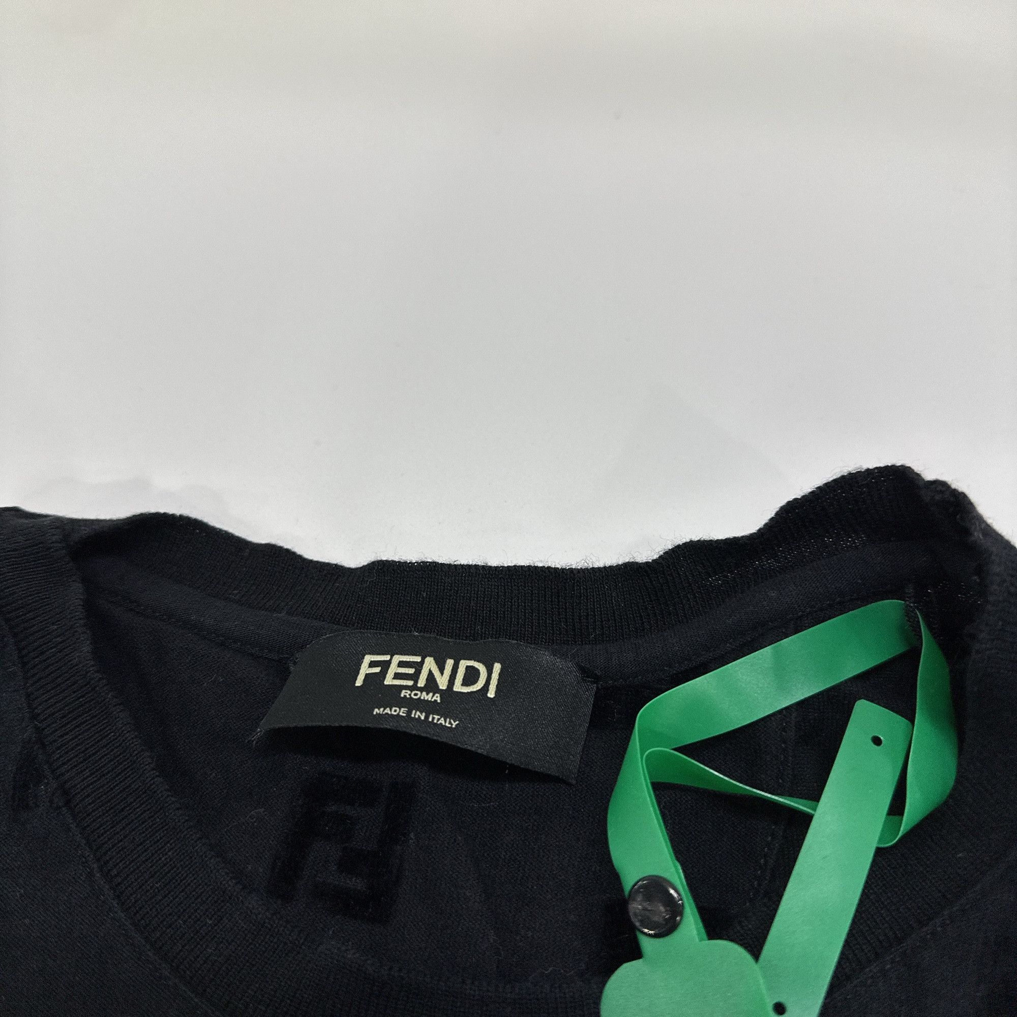 Fendi Fendi FF Logo T-Shirt Black Size XS Size US XS / EU 42 / 0 - 3 Thumbnail
