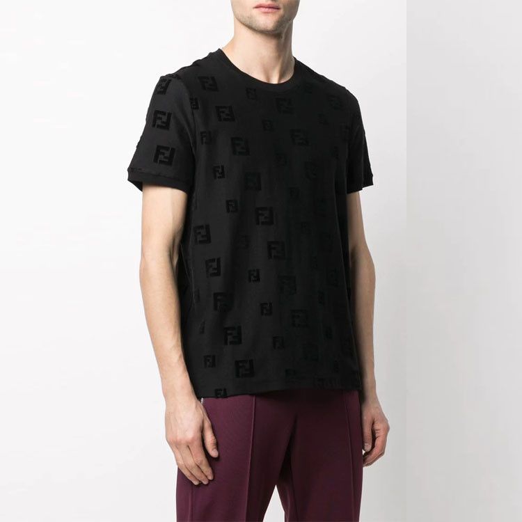 Fendi Fendi FF Logo T-Shirt Black Size XS Size US XS / EU 42 / 0 - 8 Thumbnail
