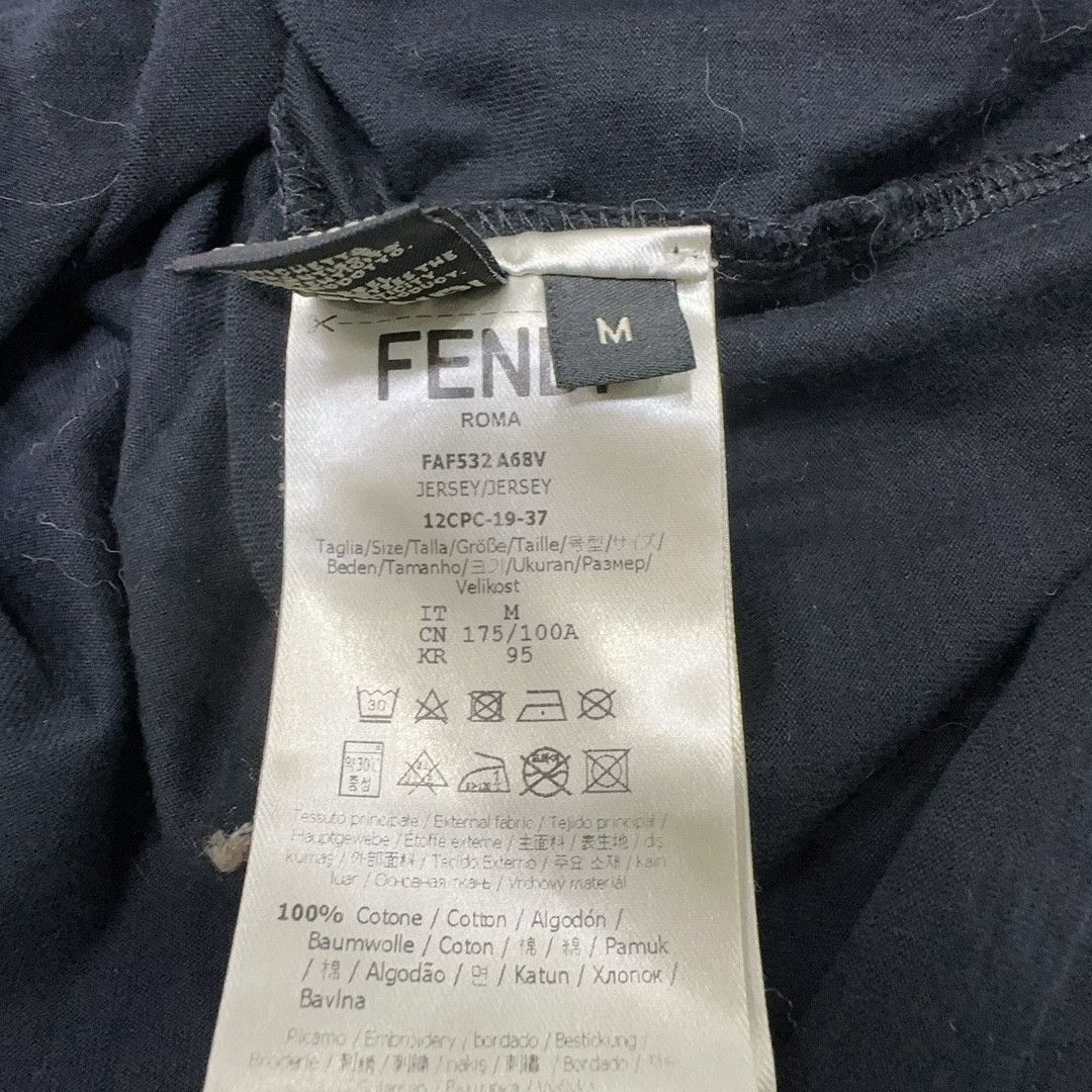 Fendi Fendi Logo Graphic Short Sleeve T-Shirt Size M Size US M / EU 48-50 / 2 - 5 Thumbnail