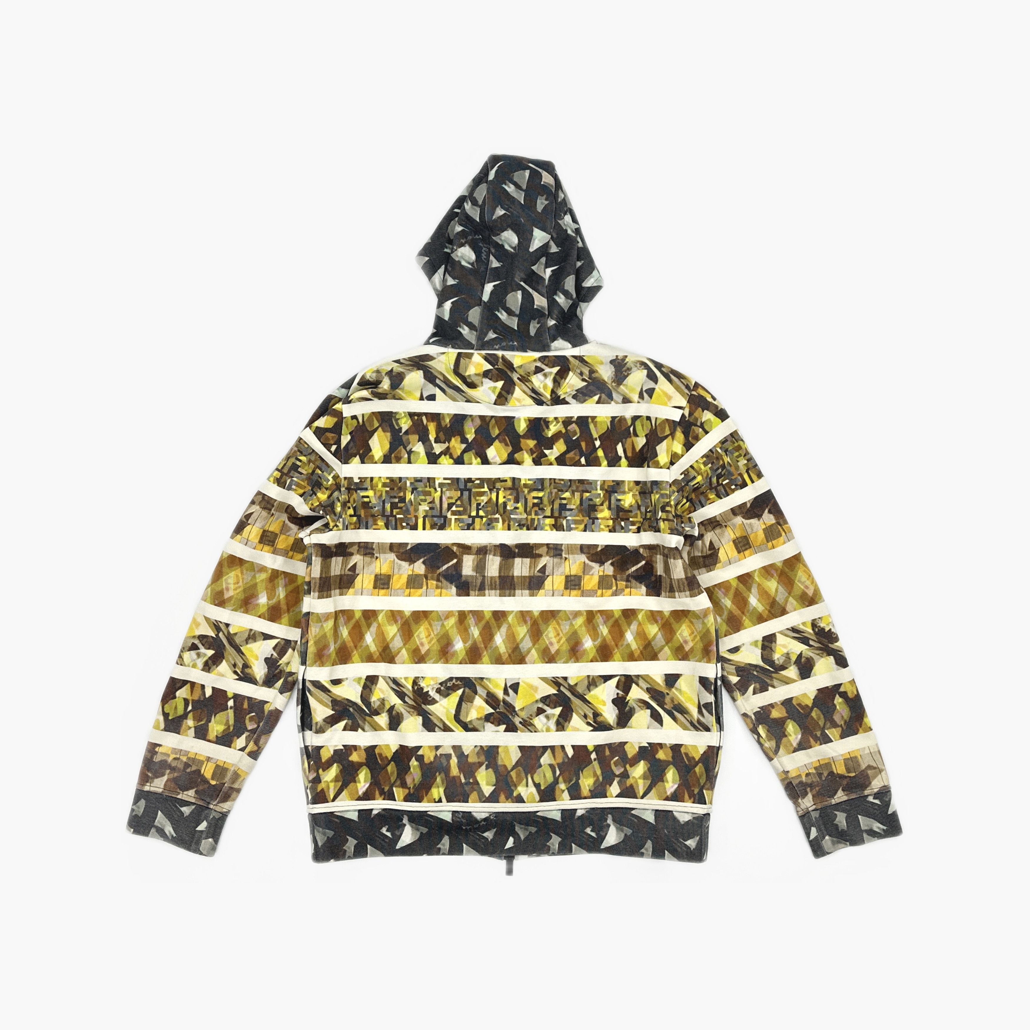 Fendi Fendi Botanical Print Zip-up Hoodie Size L Size US L / EU 52-54 / 3 - 2 Thumbnail
