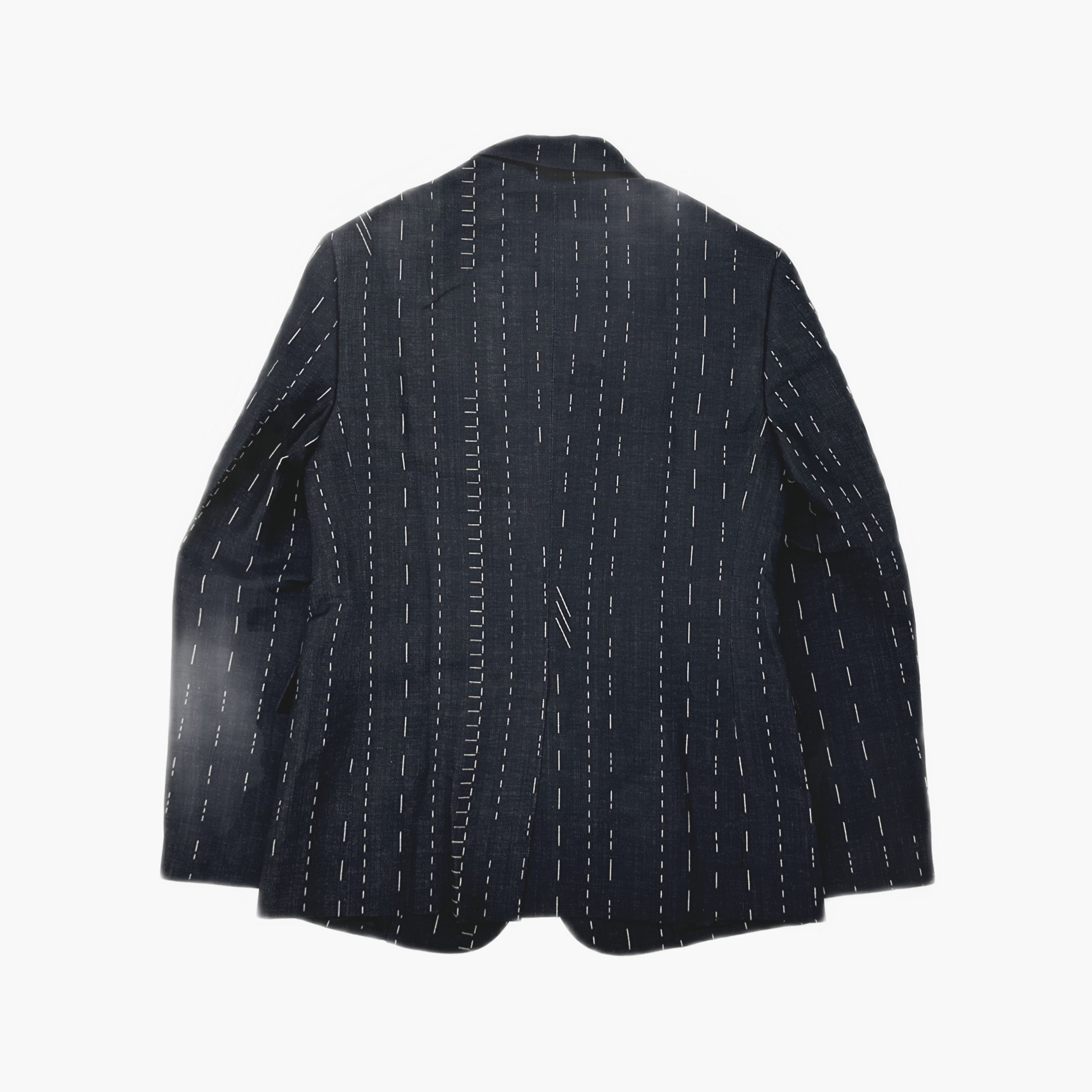 Fendi Fendi Embroidered Stitch Blazer Size 36R Size 36R - 2 Thumbnail