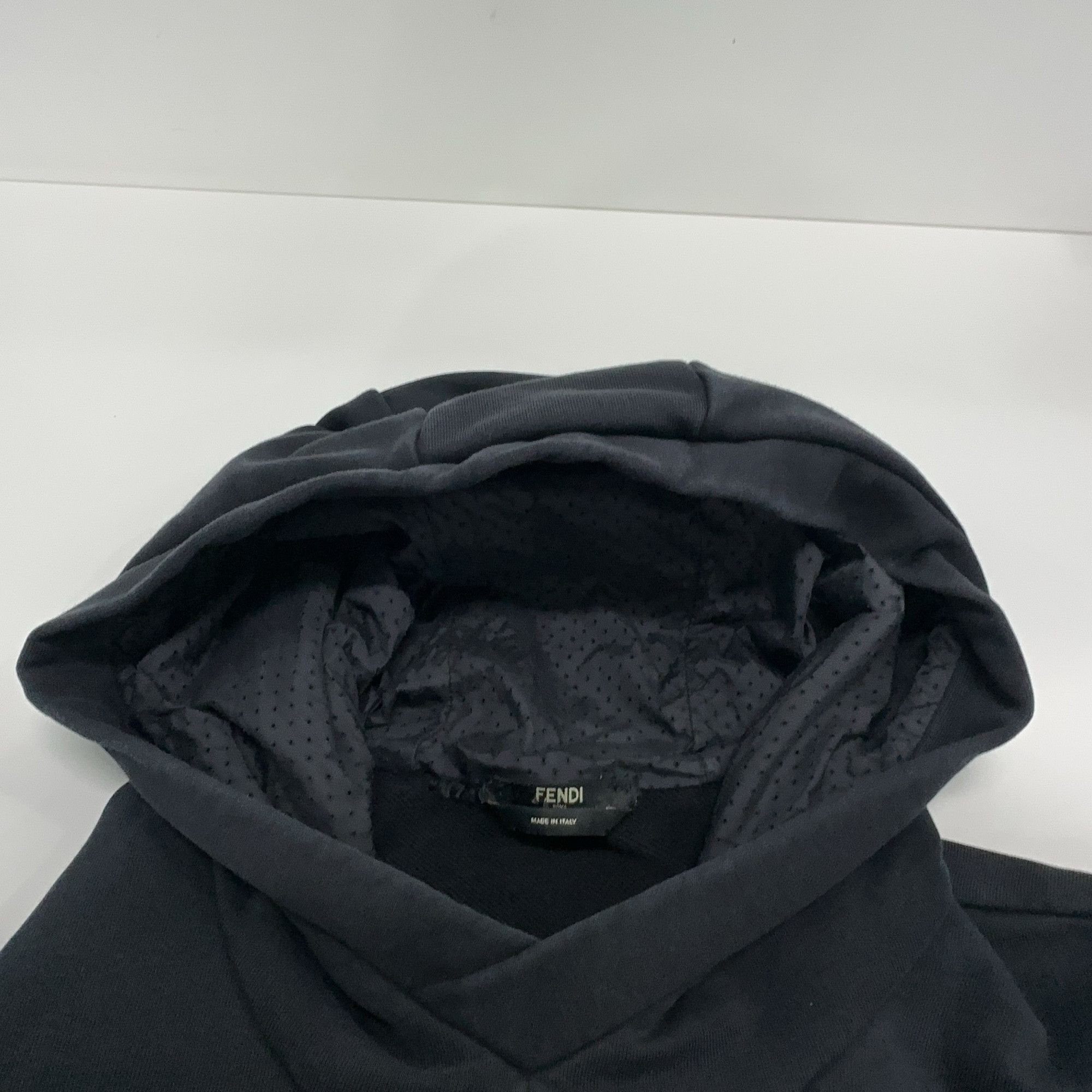 Fendi Fendi Gold Monster Eyes Short Sleeve Hoodie US S Size US S / EU 44-46 / 1 - 7 Thumbnail
