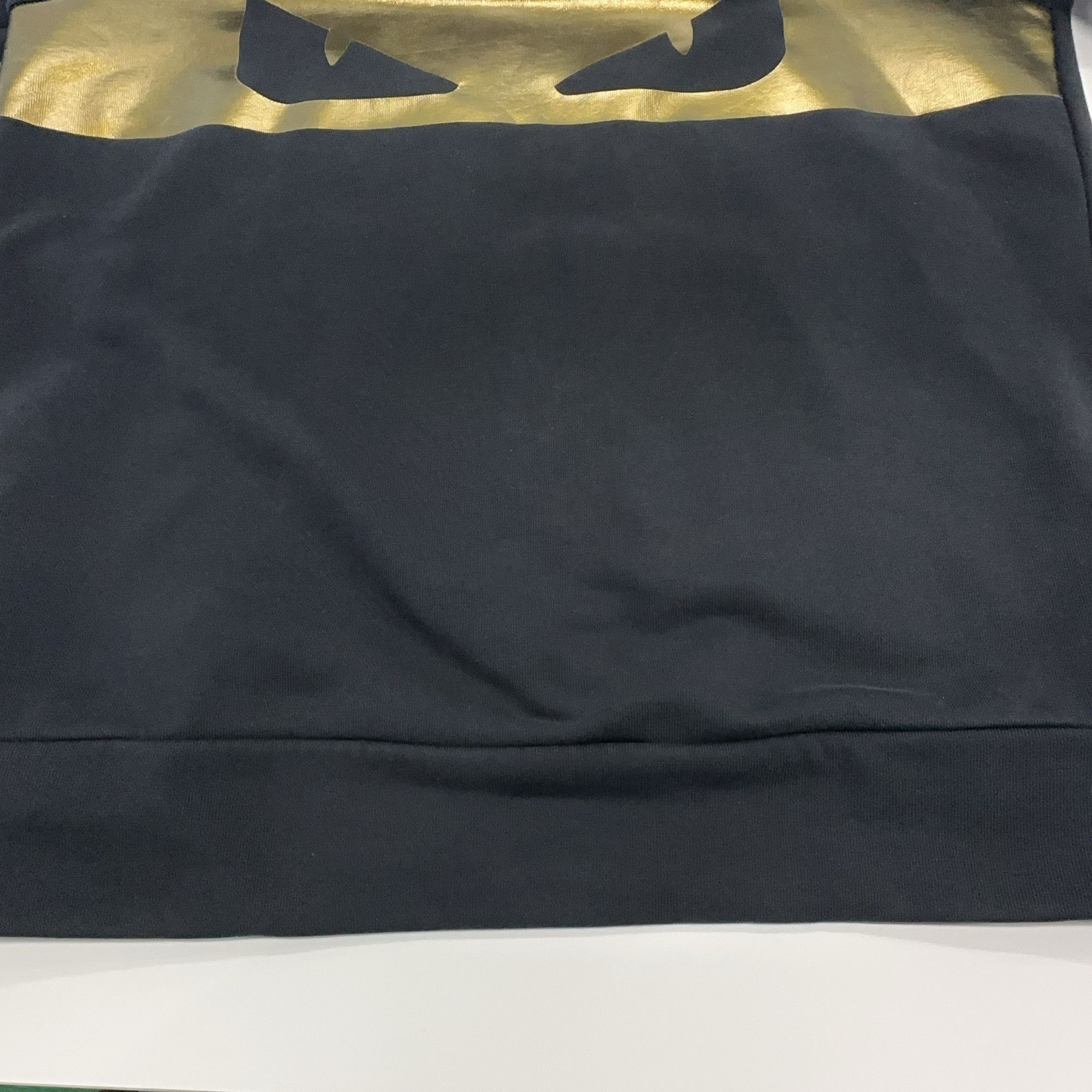 Fendi Fendi Gold Monster Eyes Short Sleeve Hoodie US S Size US S / EU 44-46 / 1 - 9 Thumbnail