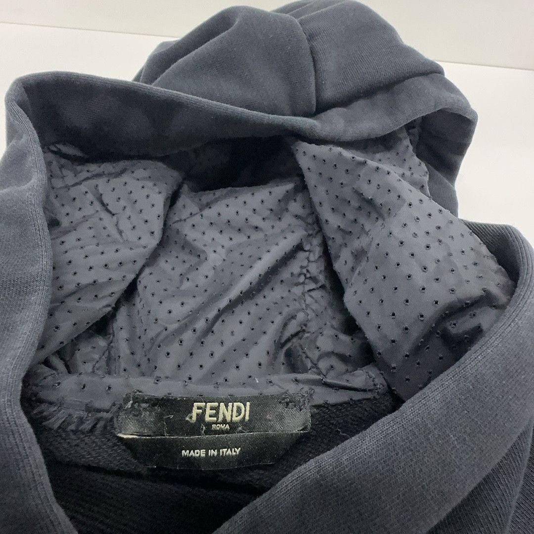 Fendi Fendi Gold Monster Eyes Short Sleeve Hoodie US S Size US S / EU 44-46 / 1 - 3 Thumbnail
