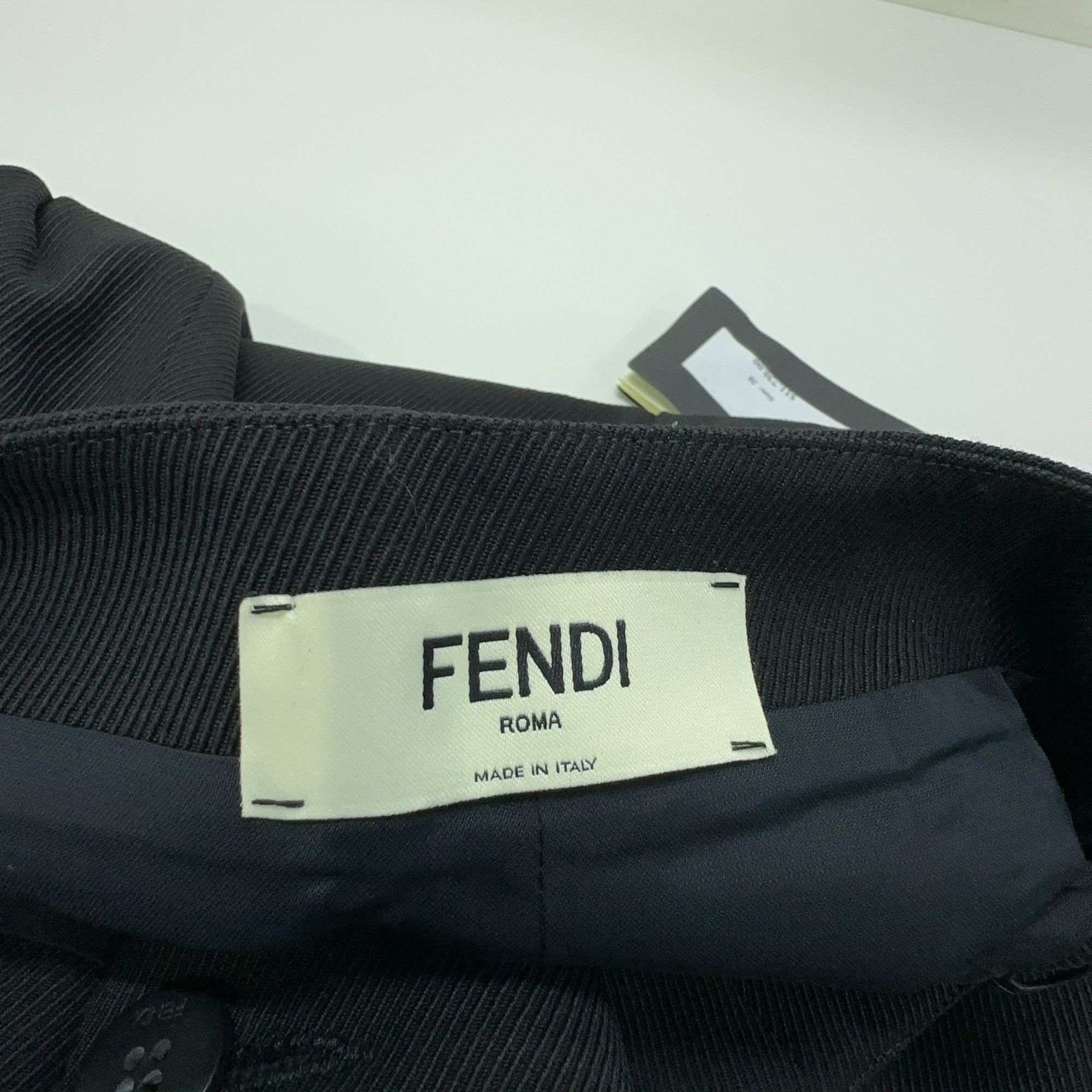 Fendi Fendi Patent Trim Mini Skirt Size IT 38 Size 26" / US 2 / IT 38 - 3 Thumbnail