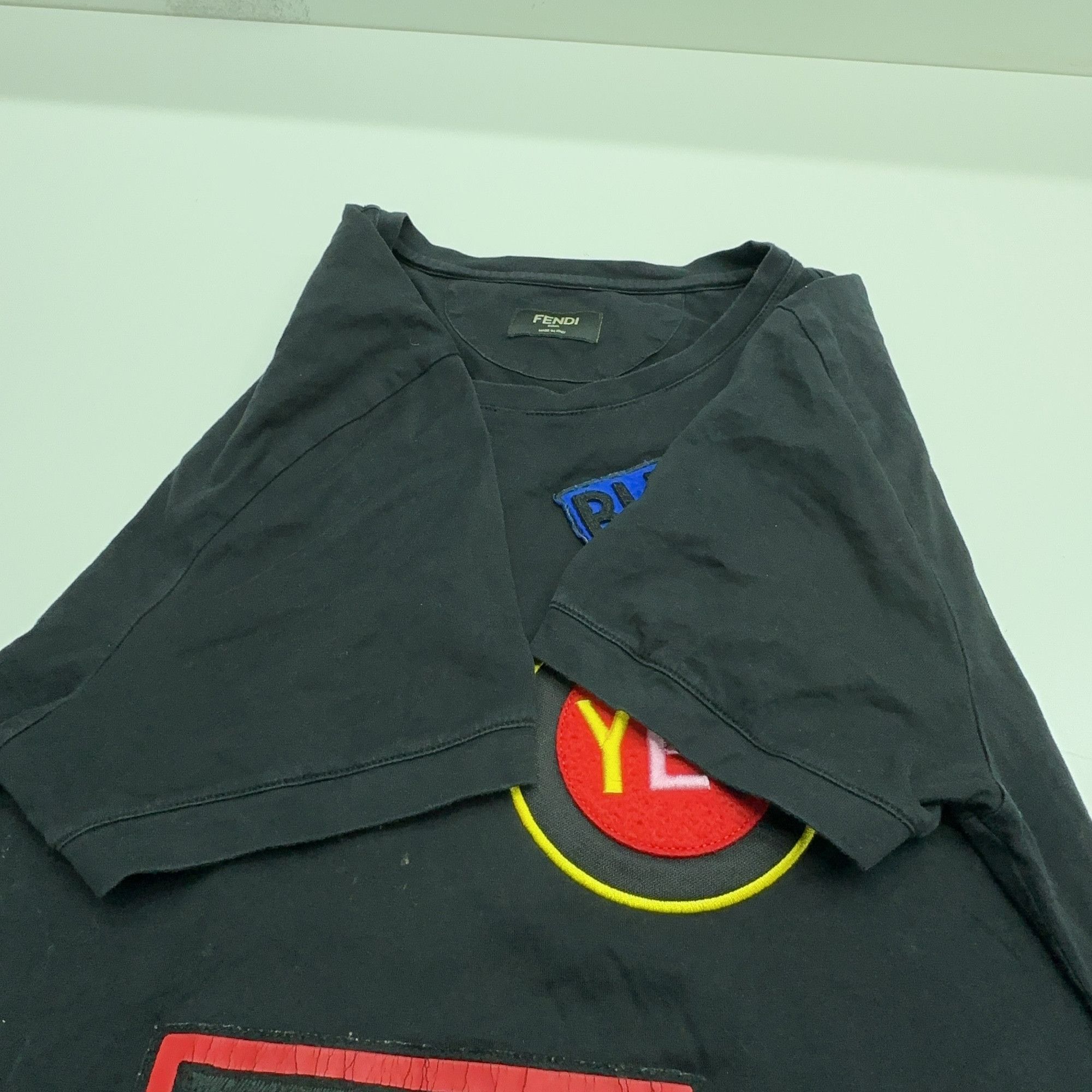 Fendi Fendi Graphic Patch T-Shirt Size S Size US S / EU 44-46 / 1 - 12 Thumbnail