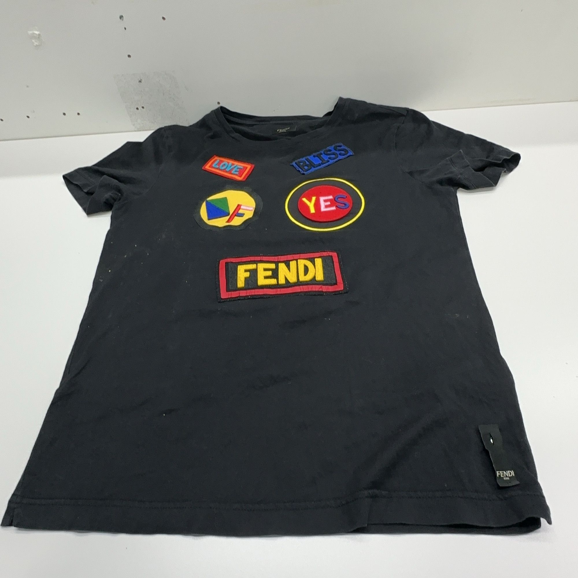 Fendi Fendi Graphic Patch T-Shirt Size S Size US S / EU 44-46 / 1 - 10 Thumbnail