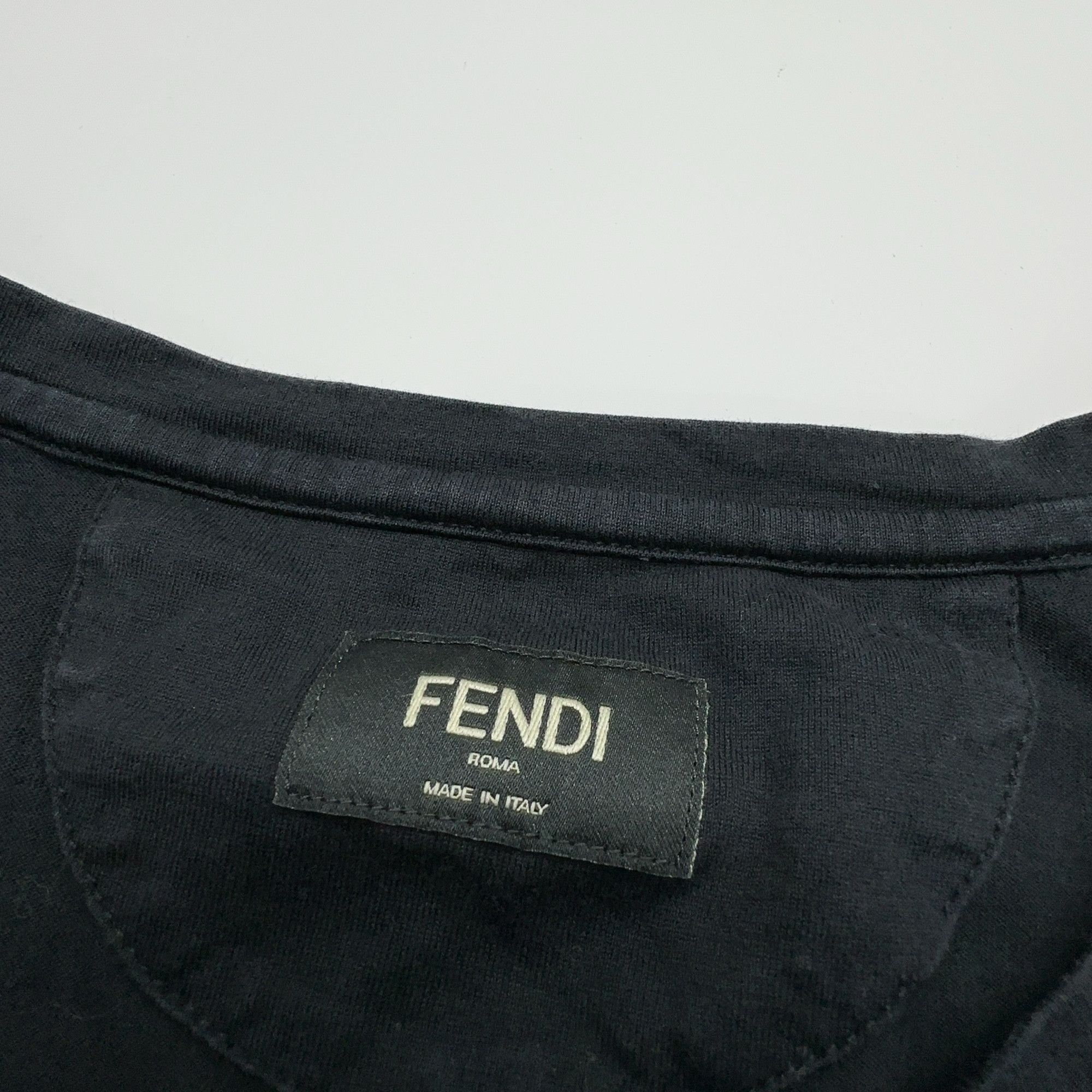 Fendi Fendi Graphic Patch T-Shirt Size S Size US S / EU 44-46 / 1 - 5 Thumbnail