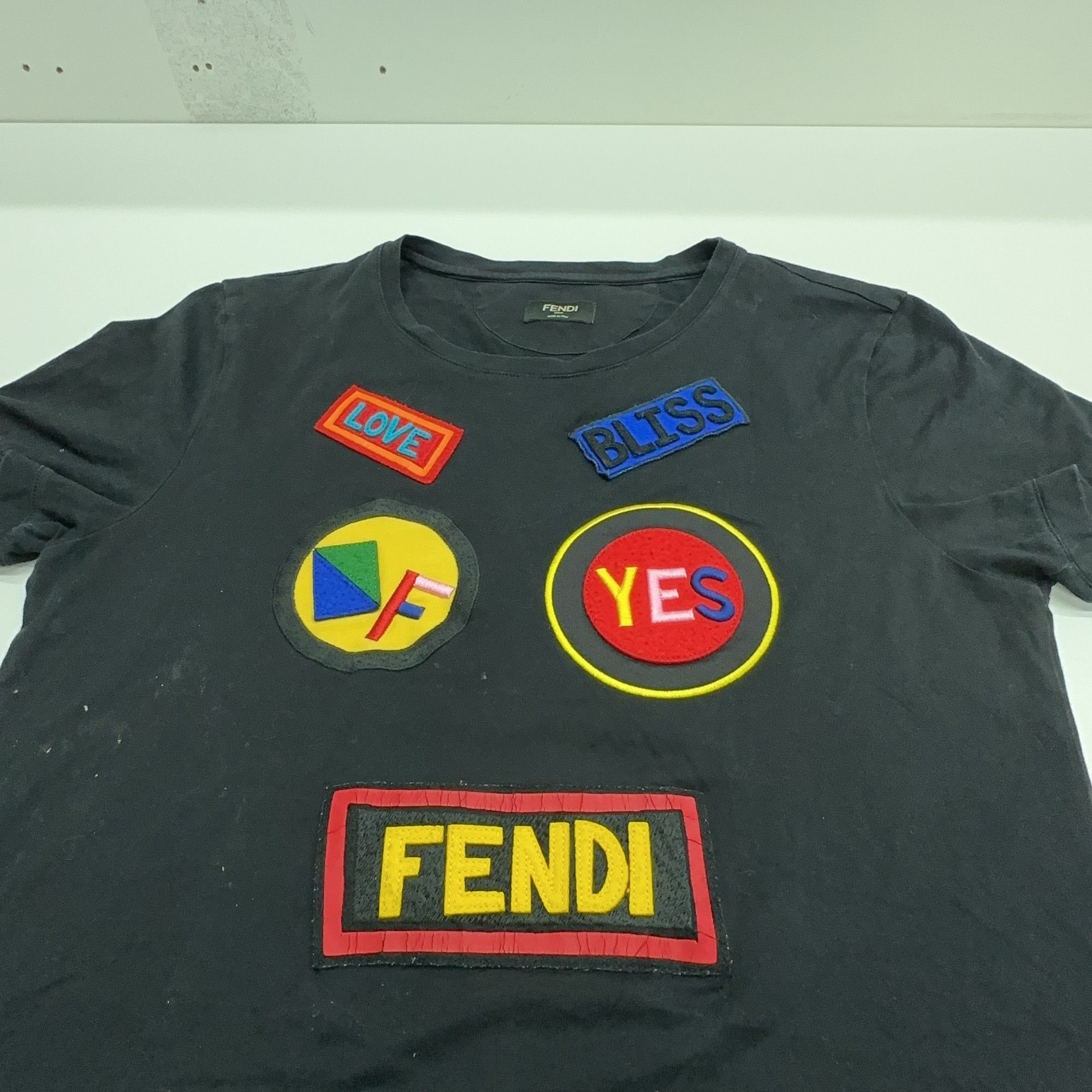 Fendi Fendi Graphic Patch T-Shirt Size S Size US S / EU 44-46 / 1 - 9 Thumbnail