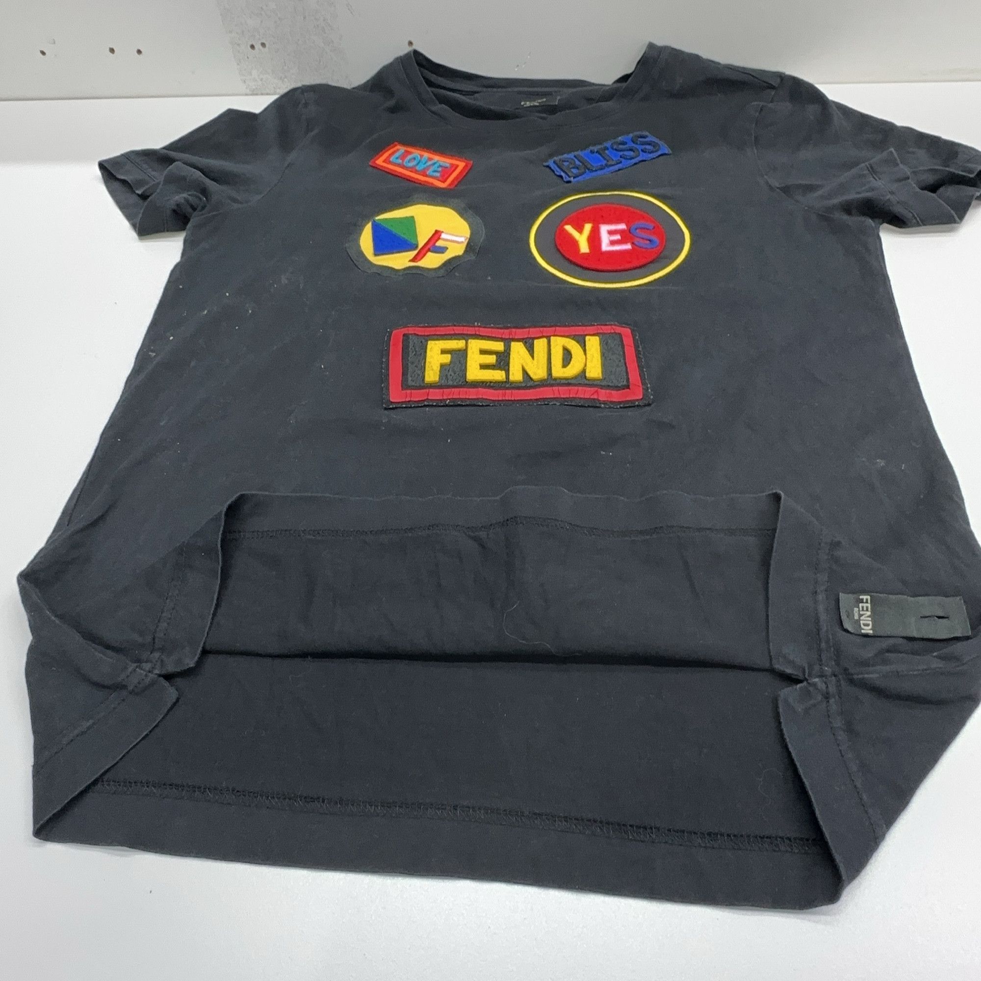 Fendi Fendi Graphic Patch T-Shirt Size S Size US S / EU 44-46 / 1 - 11 Thumbnail