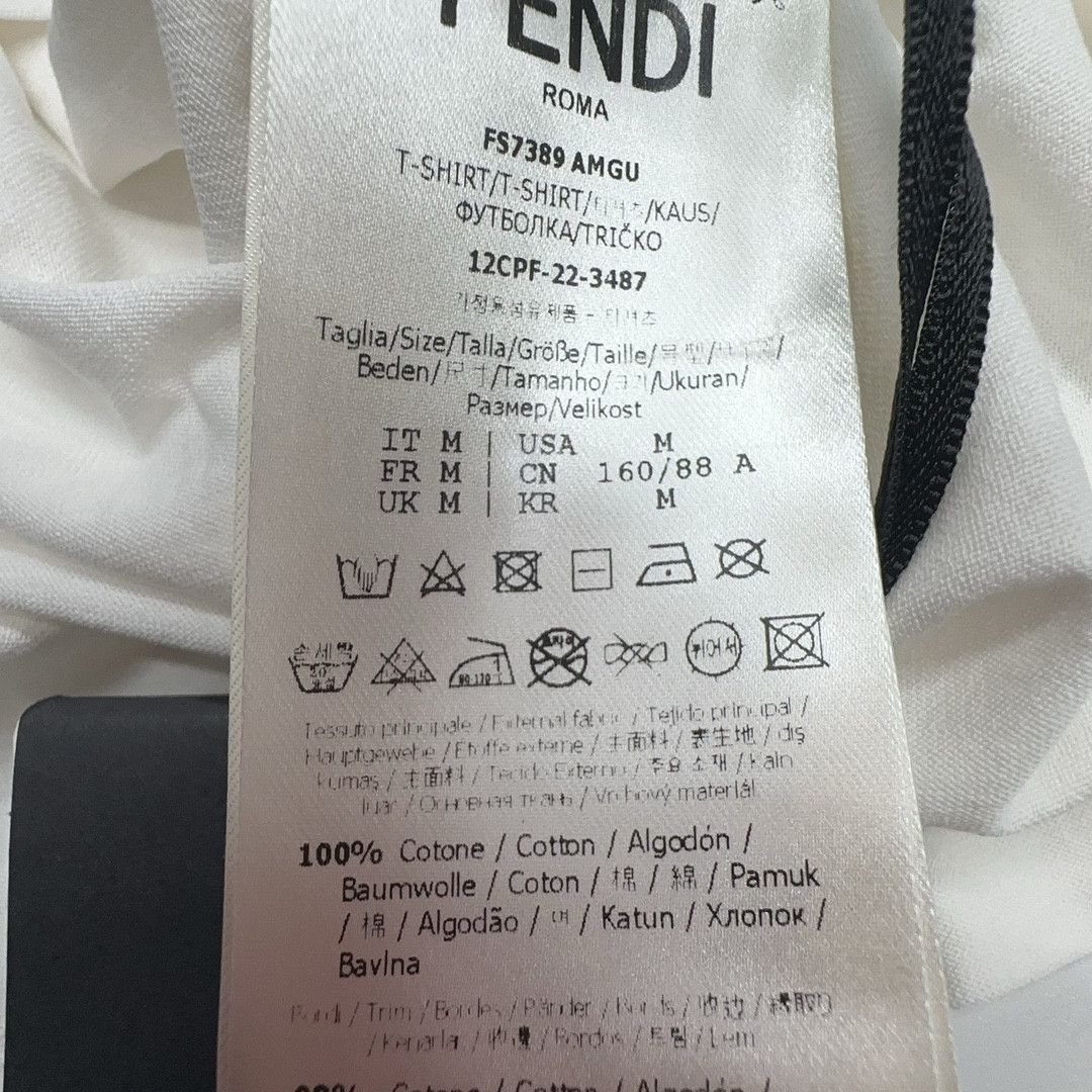 Fendi × Marc Jacobs Fendi x Marc Jacobs Logo T-Shirt Size M Size M / US 6-8 / IT 42-44 - 5 Thumbnail